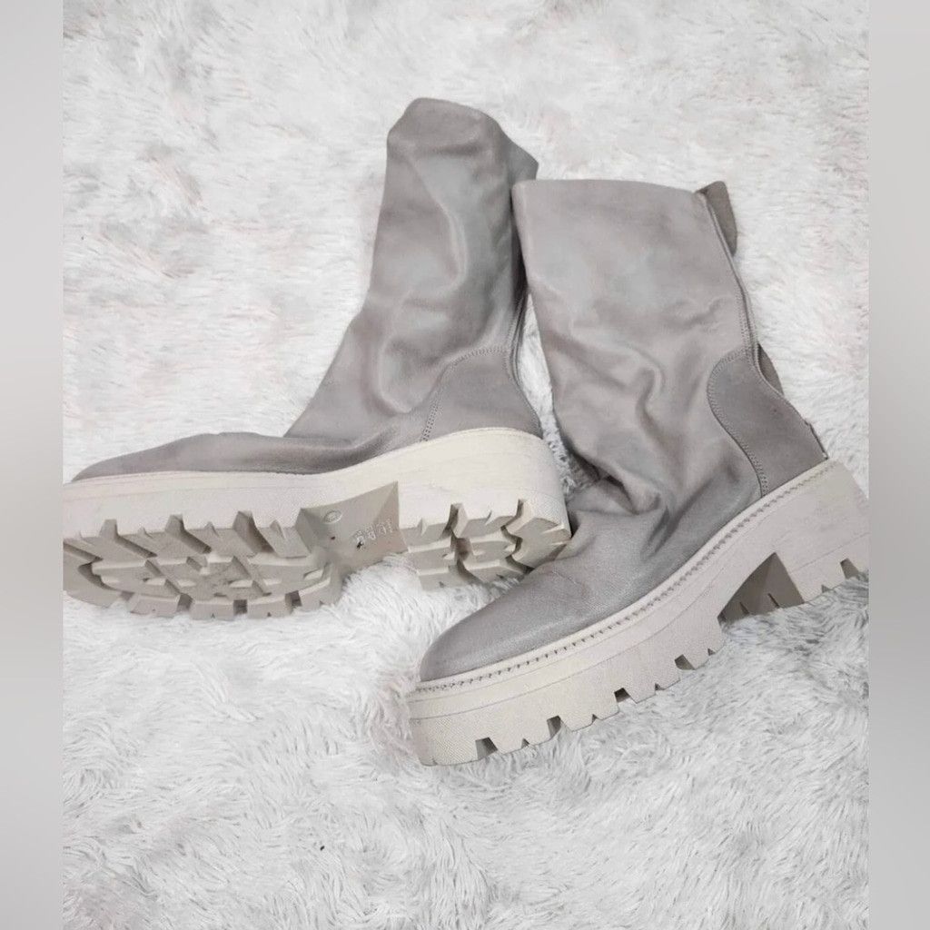 Free People Free People Emma Ruched Boots Size 38. Sh4 Size US 9 / IT 39 - 4 Thumbnail