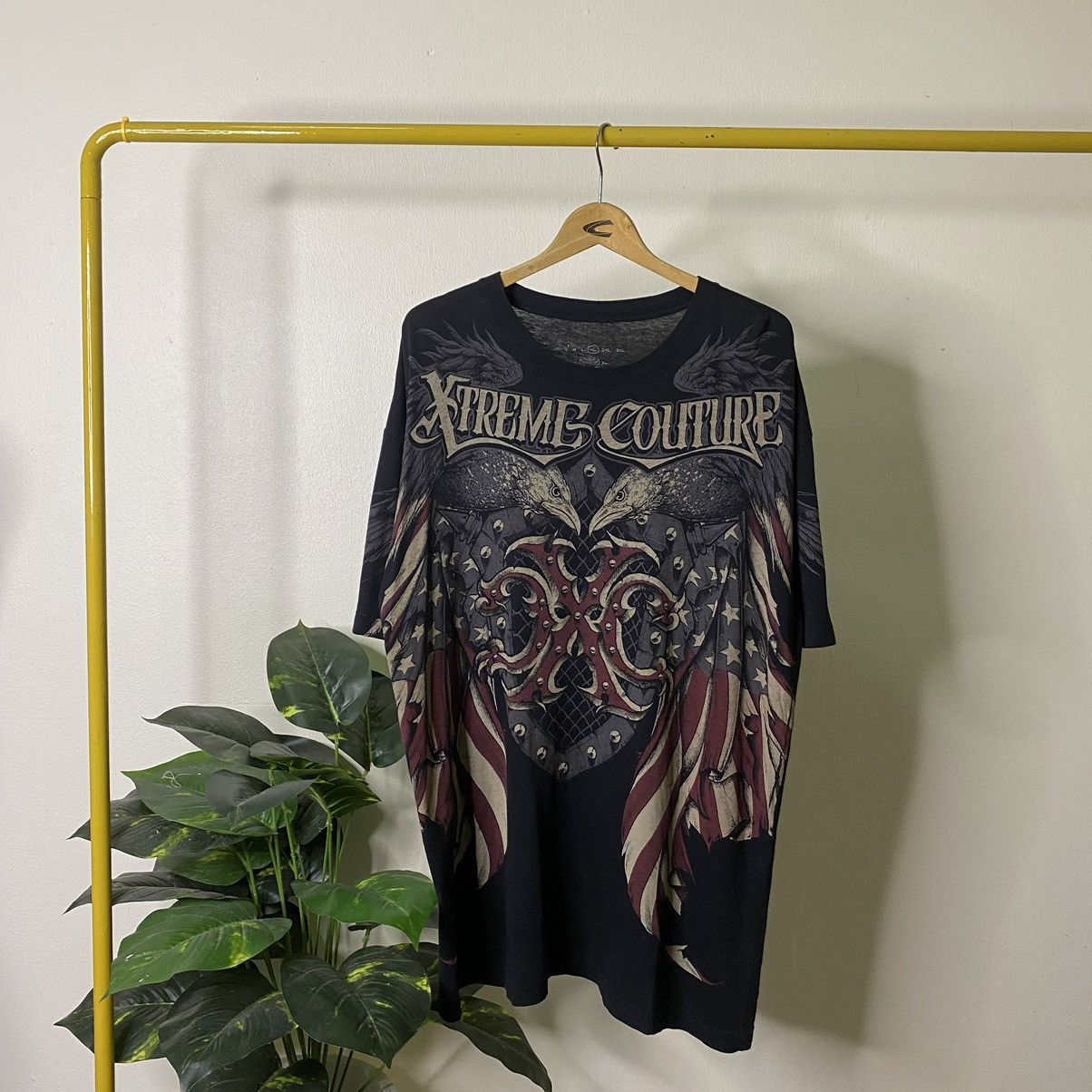 Affliction × Vintage Y2K Xtreme Couture Affliction Southpole Style Tee Size US L / EU 52-54 / 3 - 1 Thumbnail