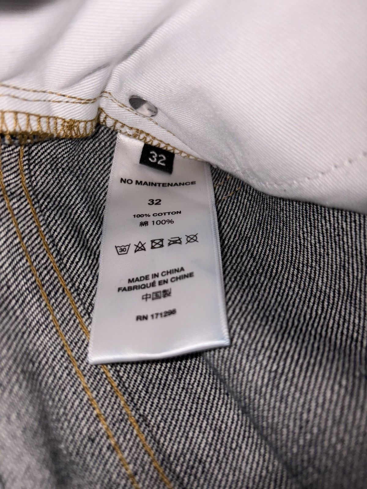No Maintenance Japanese Baggy Denim - No Maintenance Size US 32 / EU 48 - 7 Thumbnail