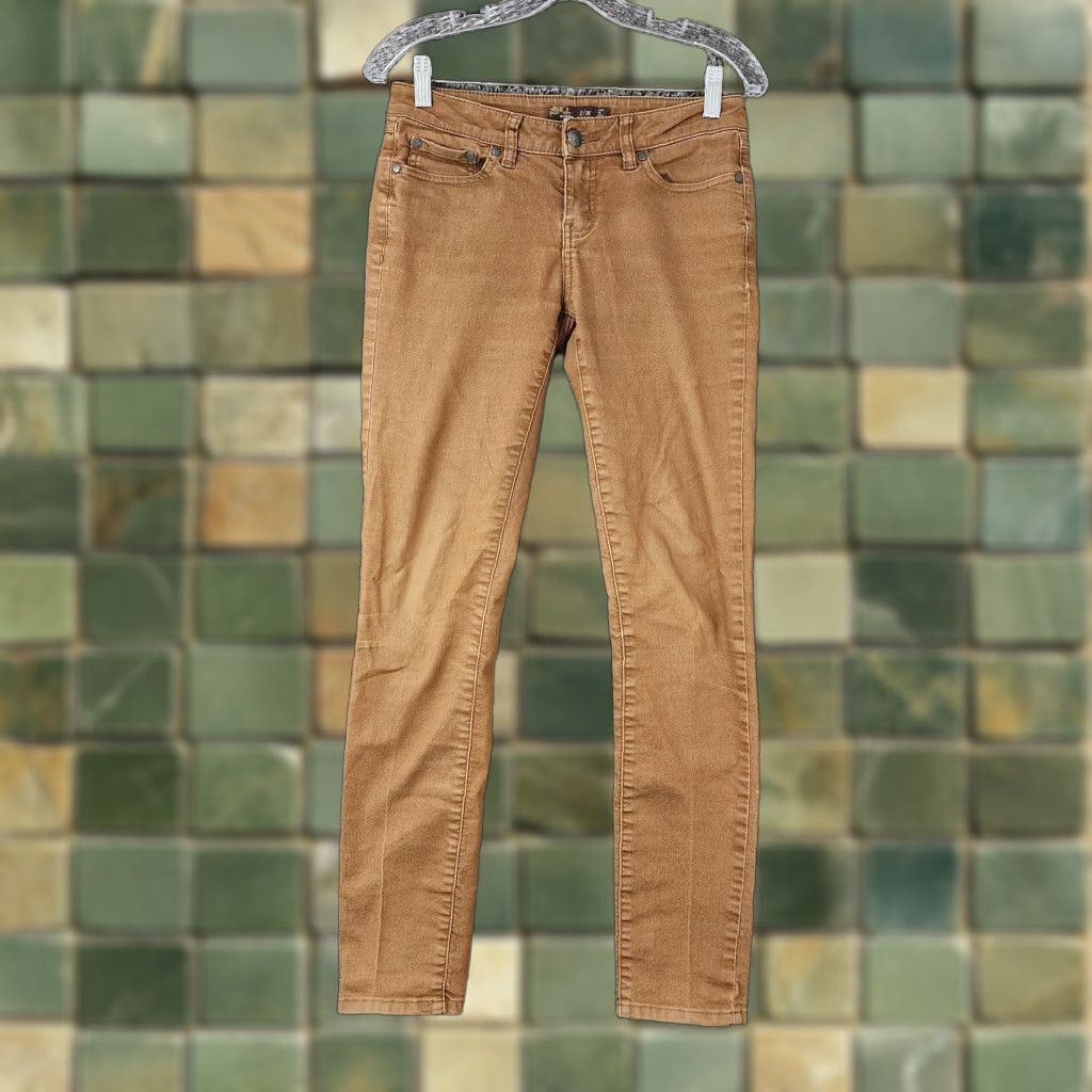 Prana prAna Jeans Women Skinny Brown Size 2 Stretchy 30in Inseam Womens Size 26" / US 2 / IT 38 - 1 Thumbnail