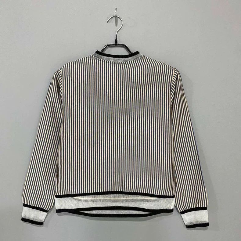 Fendi Fendi Striped Logo Sweatshirt Size US M / EU 48-50 / 2 - 3 Thumbnail