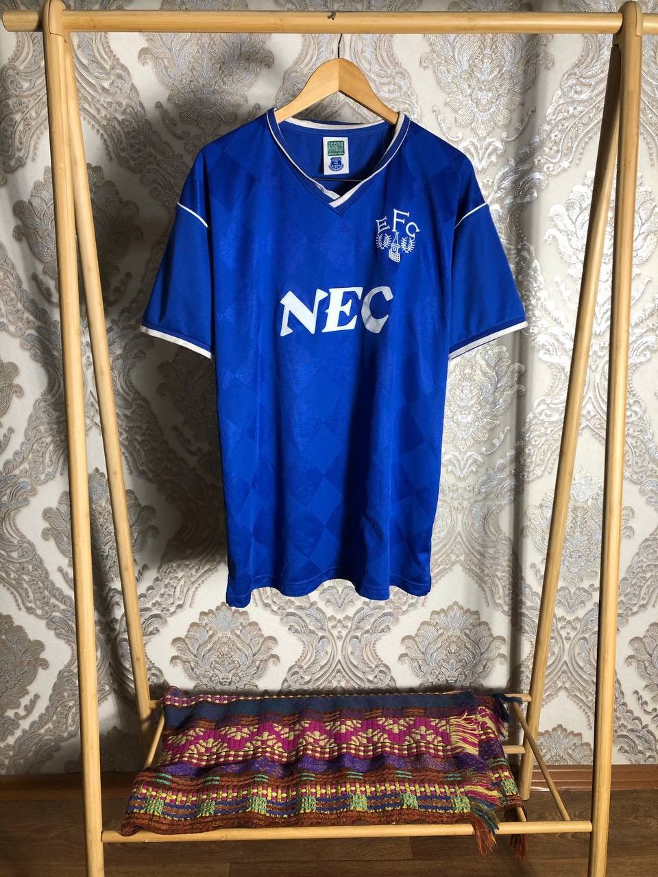 Vintage VINTAGE EVERTON ENGLAND RETRO SOCCER JERSEY BLOKE Y2K 90s Size US XL / EU 56 / 4 - 1 Thumbnail
