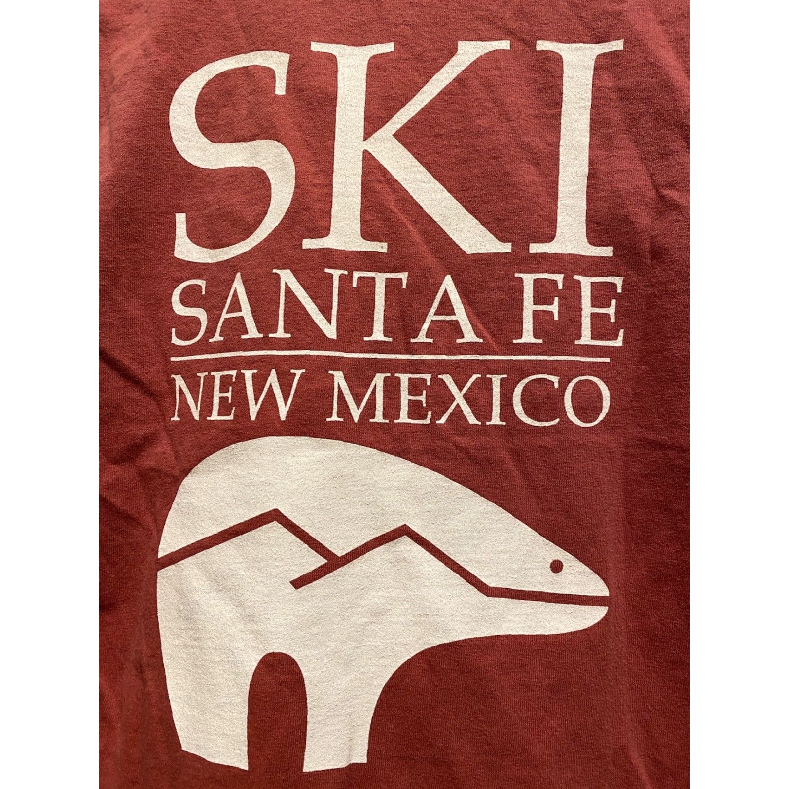 Vintage BLUE 84 Mens Ski New Mexico Long Sleeve Bear Red Shirt S Crew Neck Cotton Regular Length Vintage No (pre-owned) Size US S / EU 44-46 / 1 - 2 Thumbnail