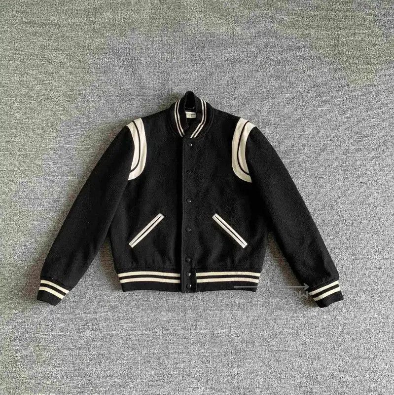 Yves Saint Laurent YSL Black Women's Jacket Size M . Size M / US 6-8 / IT 42-44 - 1 Thumbnail