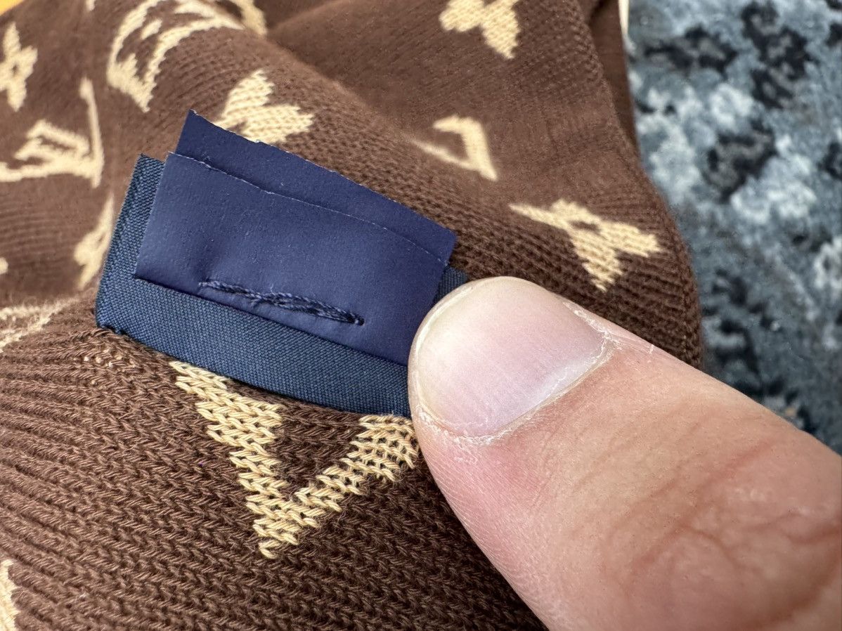 Louis Vuitton × Nigo Louis Vuitton Pharrell Nigo Monogram Beanie Brown Size ONE SIZE - 8 Thumbnail