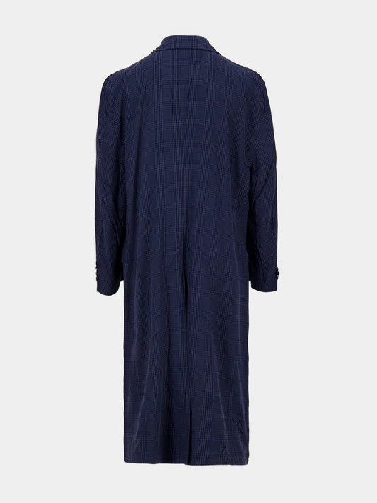 Balenciaga o1w1db11225 Fluid DB Coat in Navy/Black Size US S / EU 44-46 / 1 - 2 Thumbnail