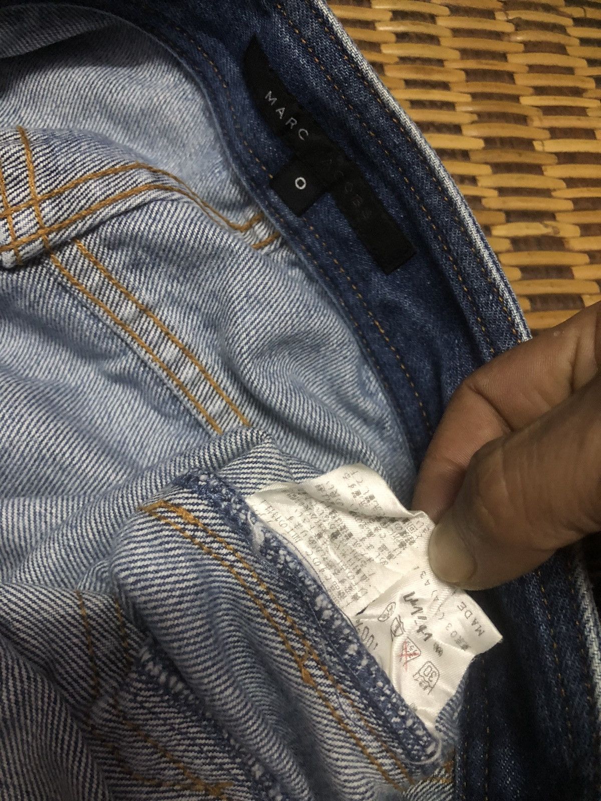 Designer × Marc Jacobs × Vintage MARC JACOBS JEANS RARE DESIGN Size 28" / US 6 / IT 42 - 16 Thumbnail