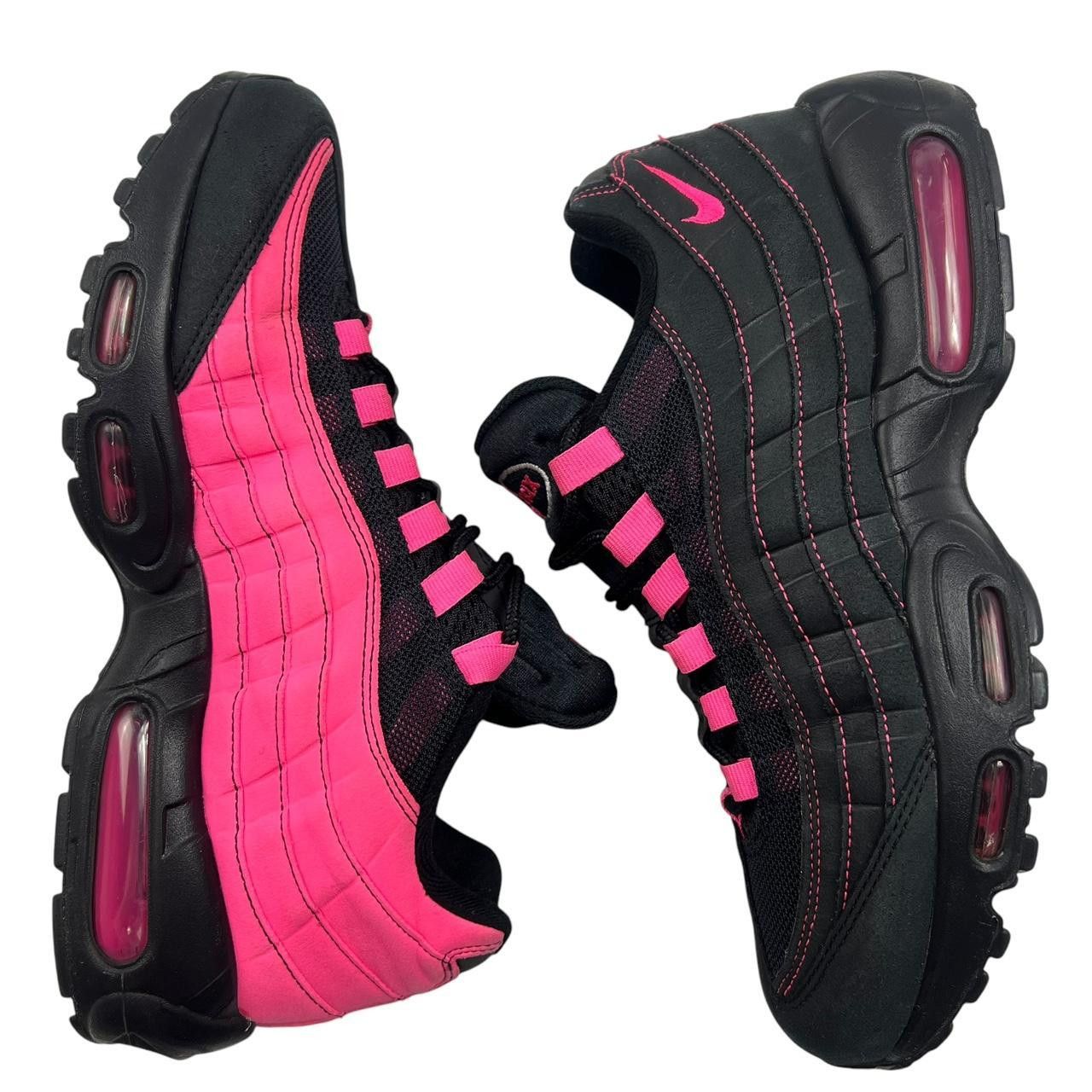 Nike Nike Air Max 95 Black Pink Blast - Size US 9 / EU 44 / UK 8 Size US 9 / EU 42 - 4 Thumbnail