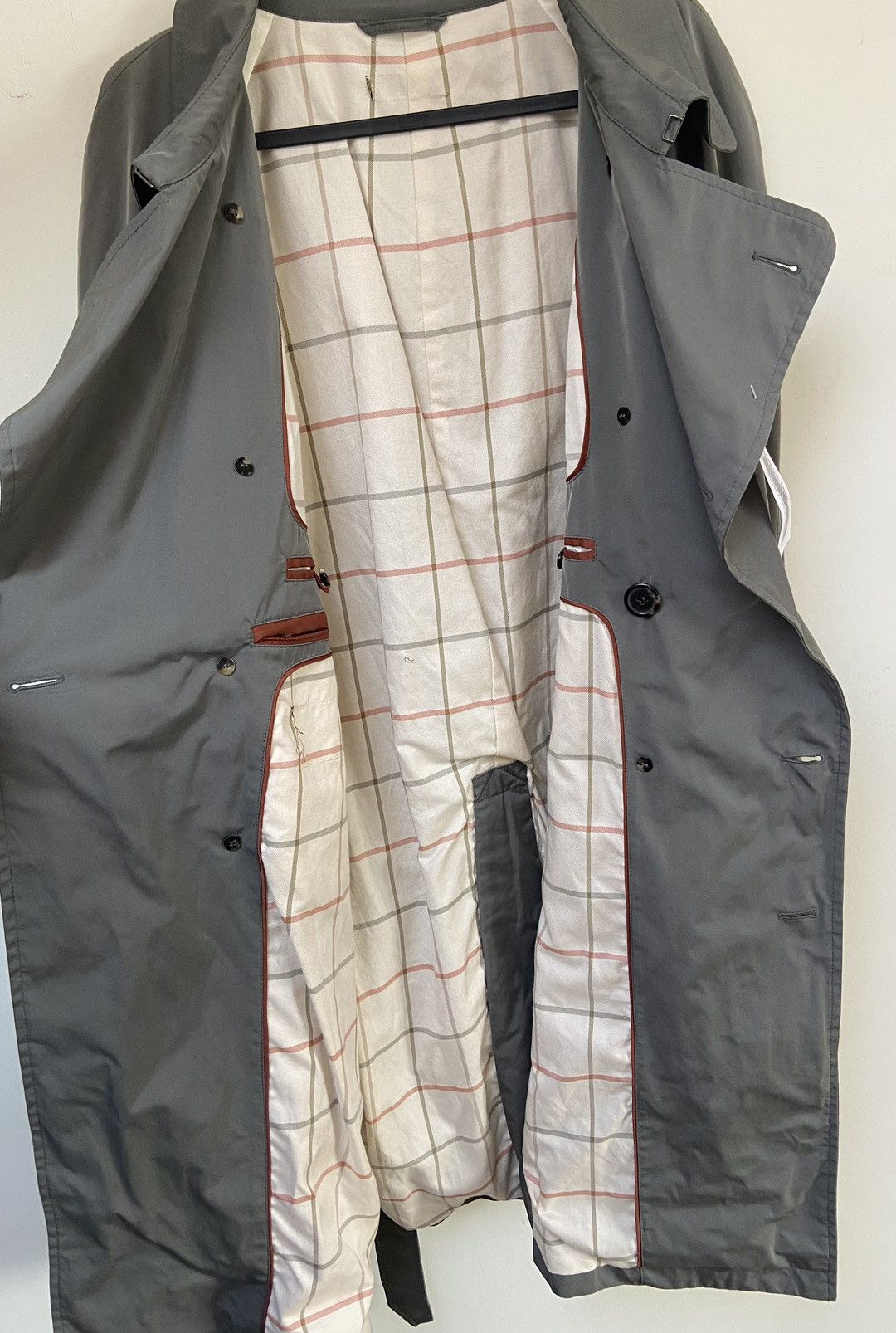 Loro Piana Loro Piana Light Olive Stormey Trench Tecno Coat Size US XXL / EU 58 / 5 - 10 Thumbnail