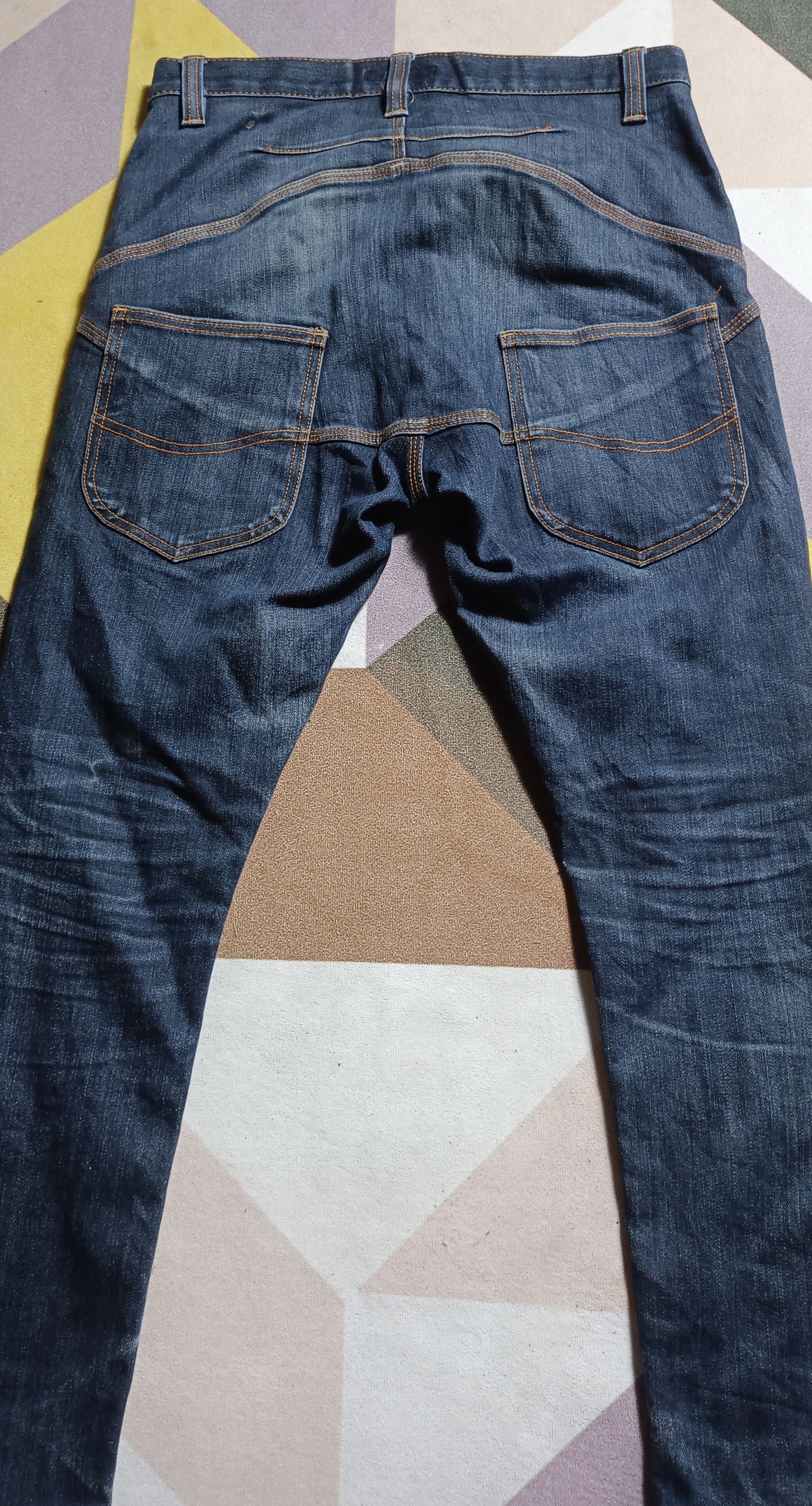 Japanese Brand Authentic Jean Dictator Transistor Travis Scott Style Size US 31 - 3 Thumbnail