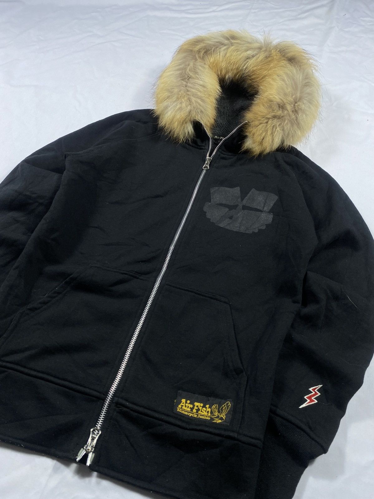 If Six Was Nine × Japanese Brand × Le Grande Bleu (L.G.B.) SICK SPEED MONSTER FAUX FUR ZIP HOODIE IFSIX LGB STYLED Size US S / EU 44-46 / 1 - 3 Thumbnail