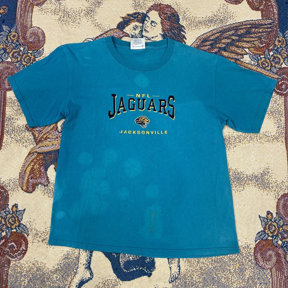 Salem Sportswear Vintage NFL Jacksonville Jaguars Shirt Size US L / EU 52-54 / 3 - 1 Thumbnail