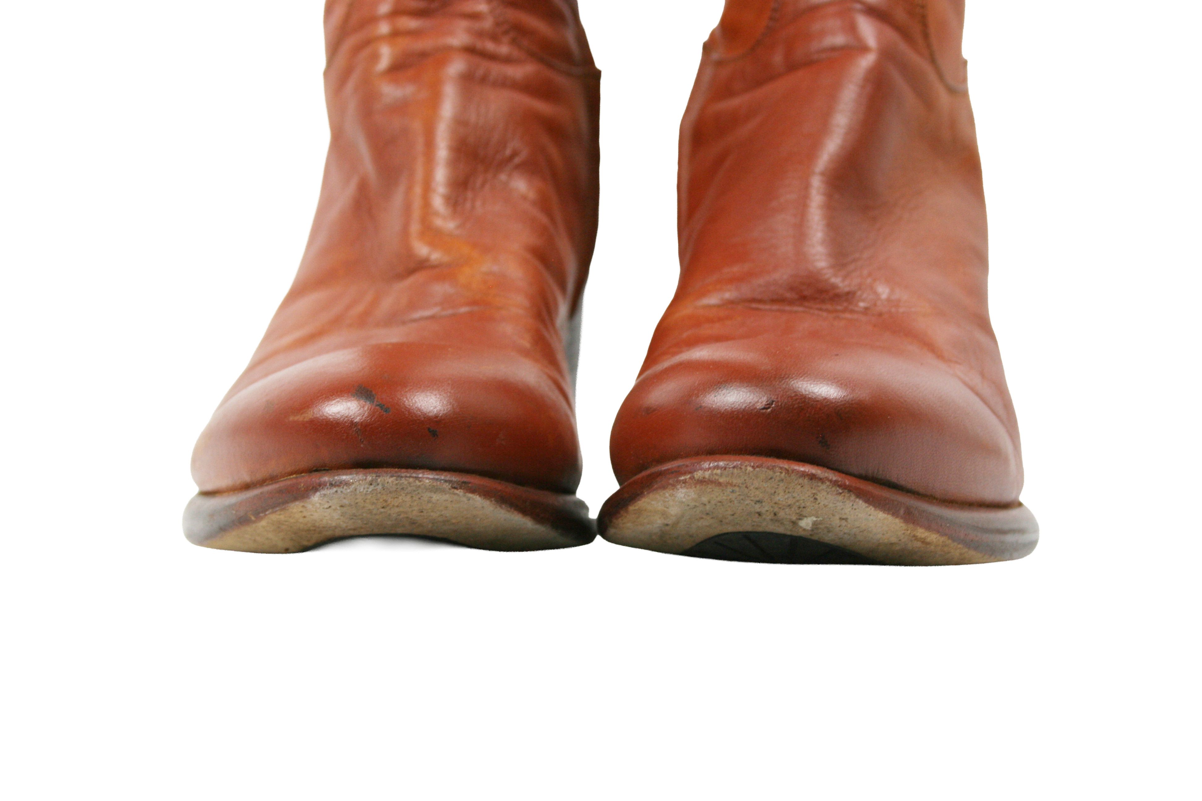 Principe Principe Di Bologna 00S Knee High Riding Boots Vintage Size US 6 / IT 36 - 4 Thumbnail