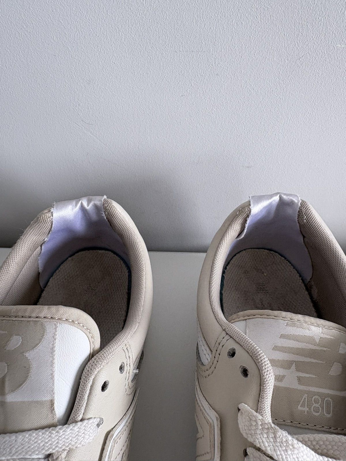 New Balance New Balance 480 beige women's leather sneakers size 40 Size US 10 / IT 40 - 5 Thumbnail