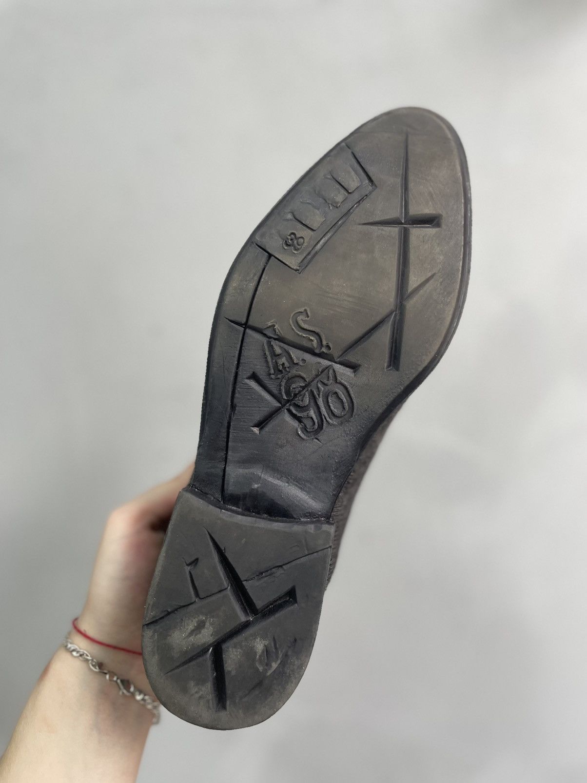 A.S.98 90s low boots A.S. 98 avant garde style avant Garde 90s Size US 6.5 / EU 39-40 - 12 Thumbnail