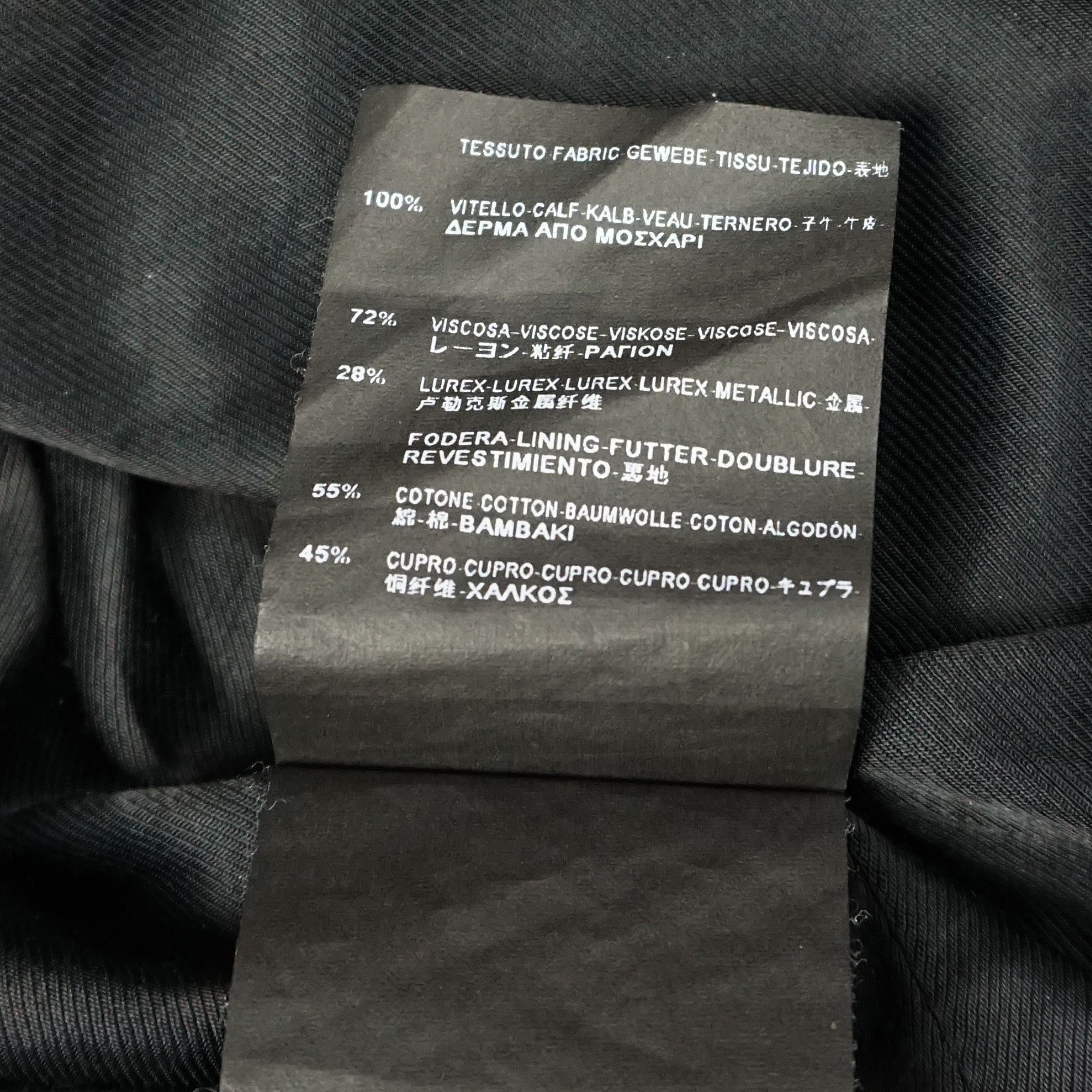 Saint Laurent Paris Saint Laurent Paris SS15 "Psych Rock" Officer Leather Jacket Size XS / US 0-2 / IT 36-38 - 7 Thumbnail