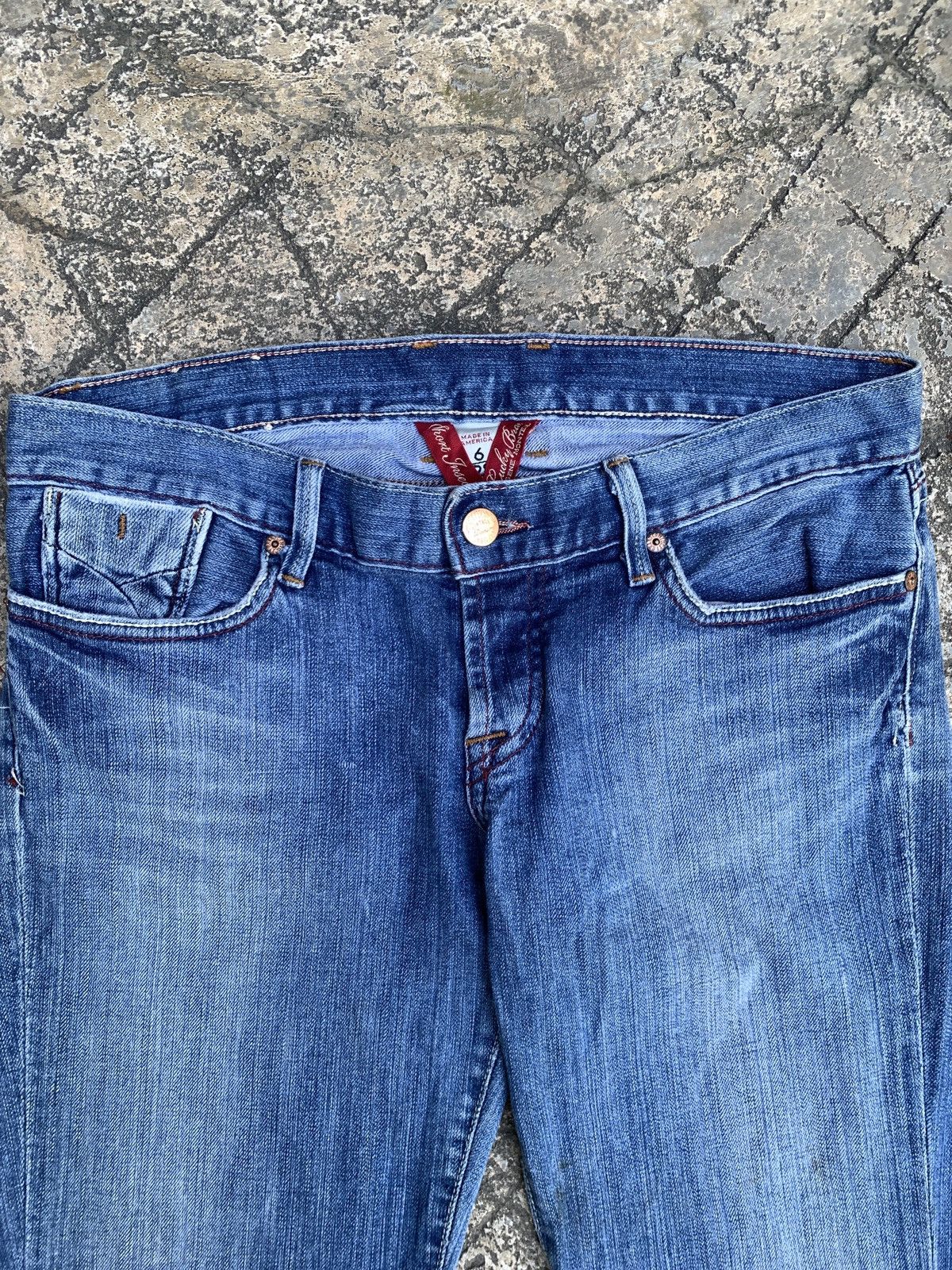 Lucky Brand y2k Lucky Brand by Gene Montesa Straight Jeans Pants Size 28" / US 6 / IT 42 - 4 Thumbnail