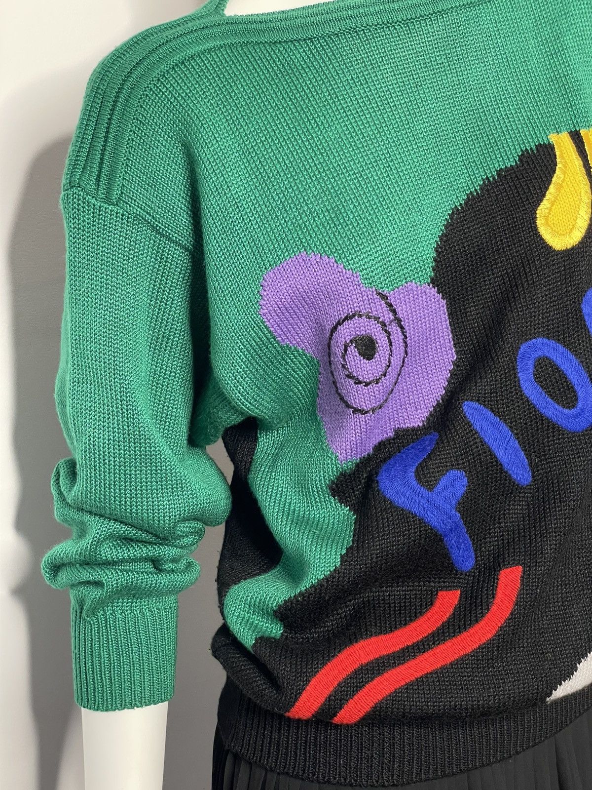 Vintage vintage sweater from the 80s Size M / US 6-8 / IT 42-44 - 16 Thumbnail