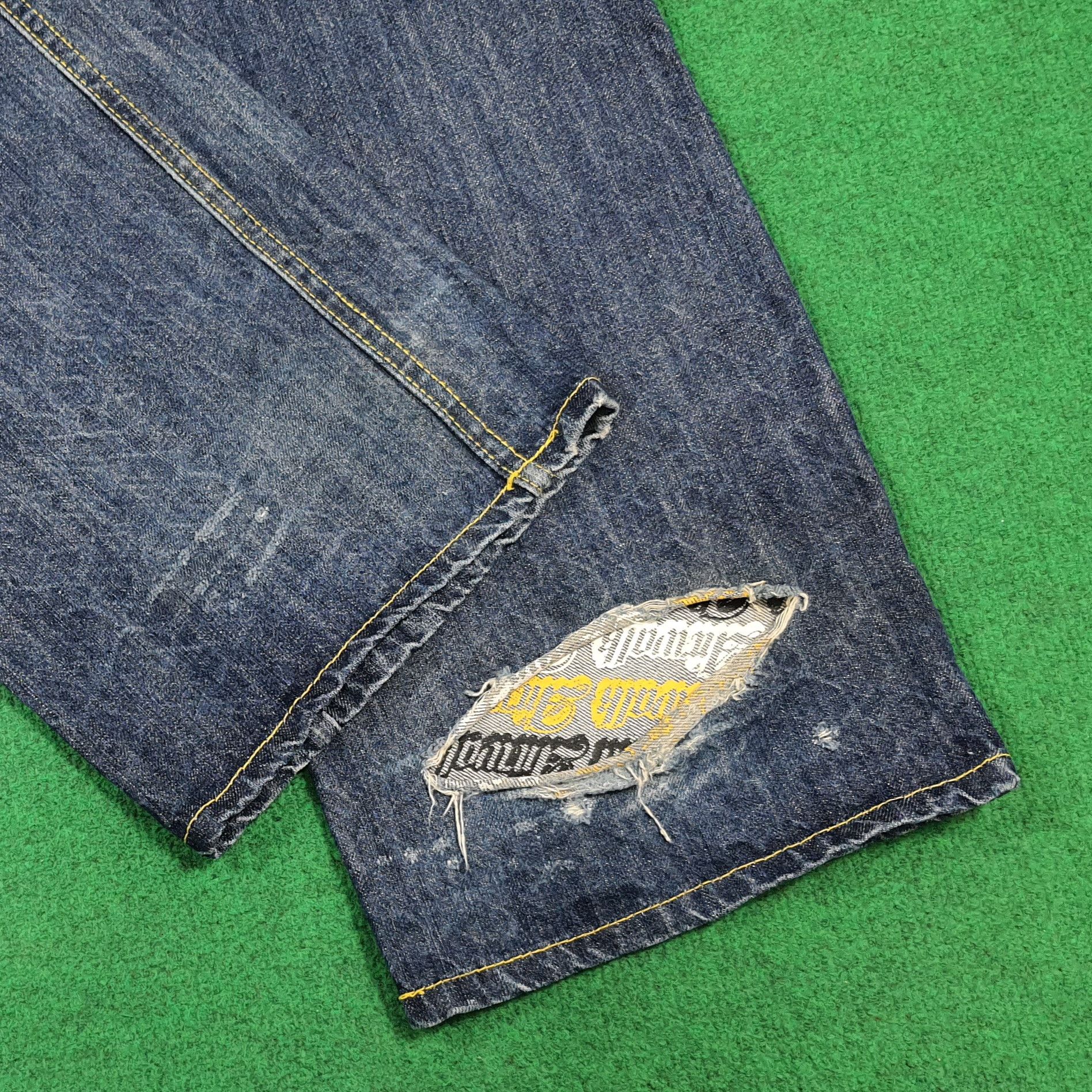Airwalk Vintage Airwalk Skater Distressed Graphic Jeans C297N29 Size US 32 / EU 48 - 5 Thumbnail