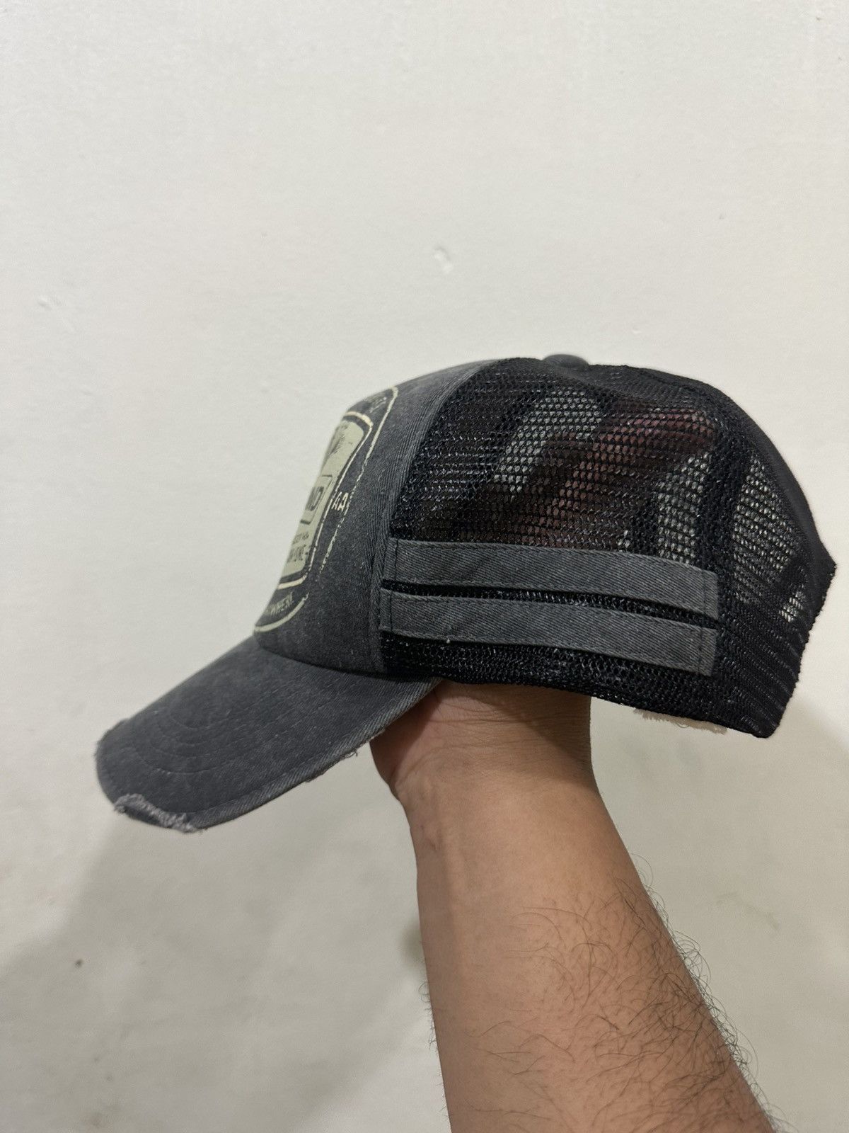 Harley Davidson VTG Trucker Hat Size ONE SIZE - 3 Thumbnail