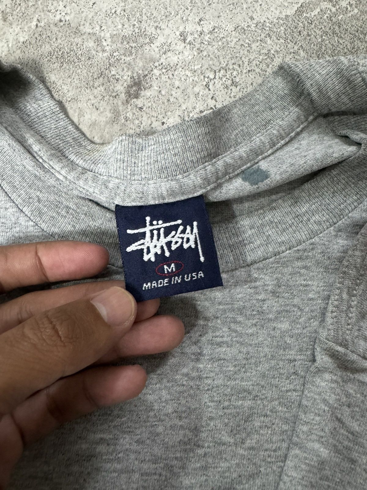Stussy VINTAGE 90’S STUSSY GONG DRAGON T-SHIRT Size US M / EU 48-50 / 2 - 7 Thumbnail