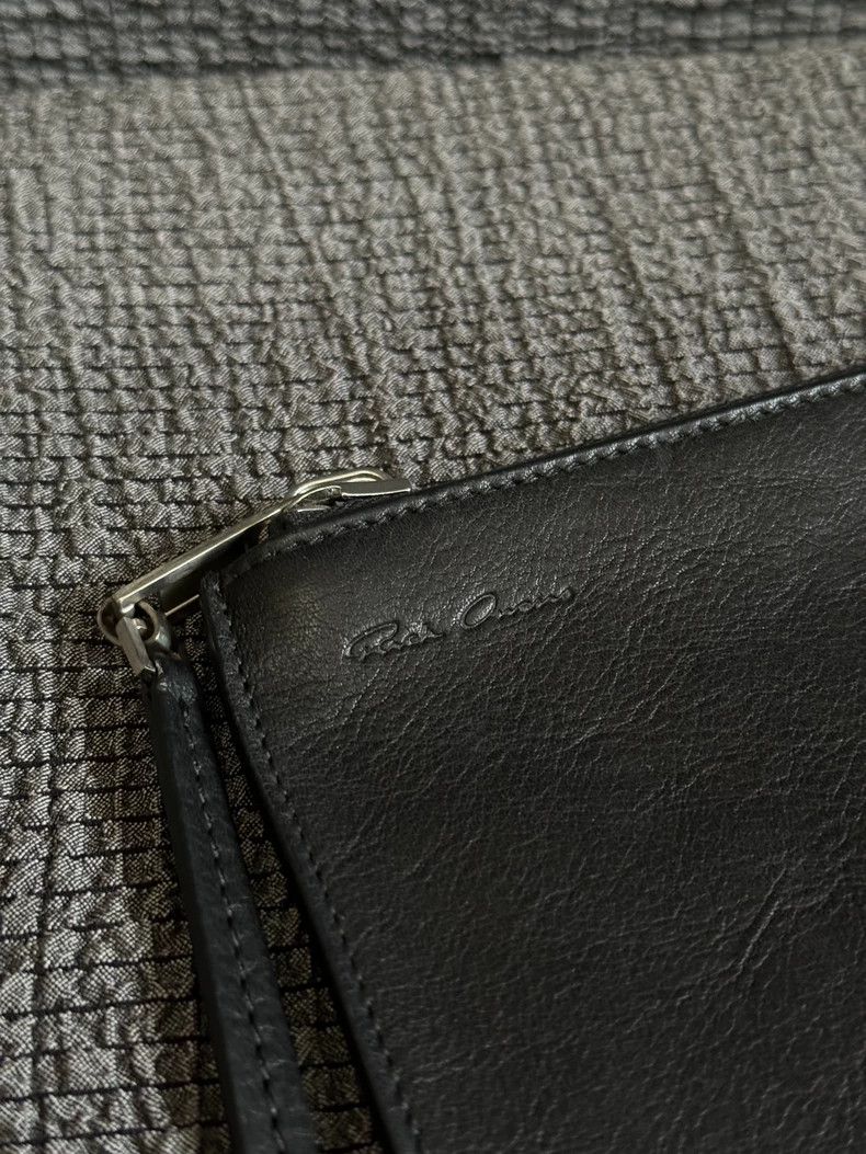 Rick Owens Rick Owens 18ss mainline chunky cowhide zipper clutch bag 2 Size ONE SIZE - 2 Thumbnail
