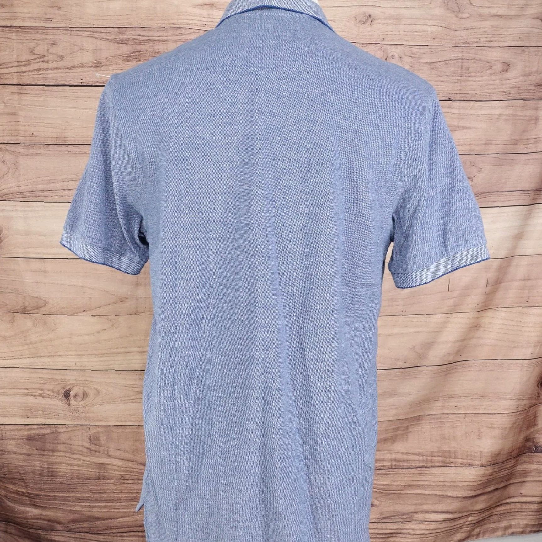 Chaps VINTAGE Chaps Polo Shirt Mens M Blue 100% Cotton Short Sleeve Stretch Pique Chest Crest Logo Size US M / EU 48-50 / 2 - 4 Thumbnail