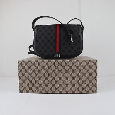 Balenciaga × Gucci 🔥$3.5K VALUE🔥 Leather Hacker Project Ophidia Crossbody Bag Size ONE SIZE - 1 Thumbnail