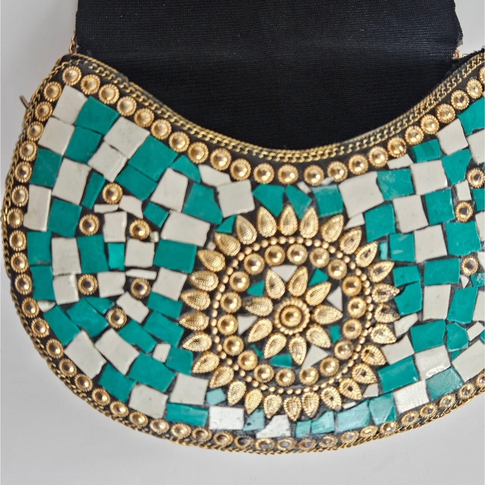 Other RAMLA “Beverly Hills” Mosaic Handbag NEW Rare Size ONE SIZE - 7 Thumbnail
