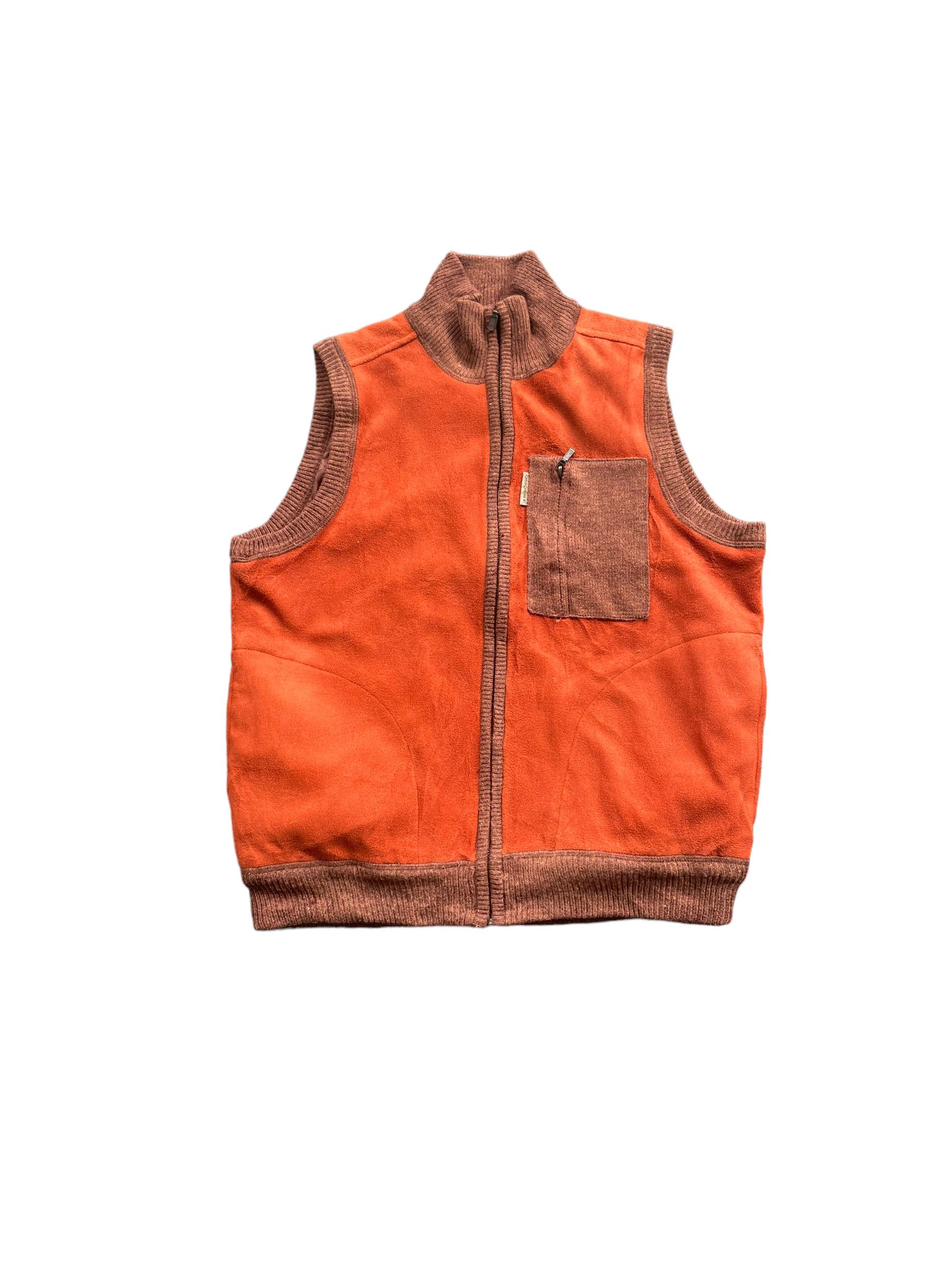 Japanese Brand Crocodile Fleece Vest Size US M / EU 48-50 / 2 - 1 Thumbnail