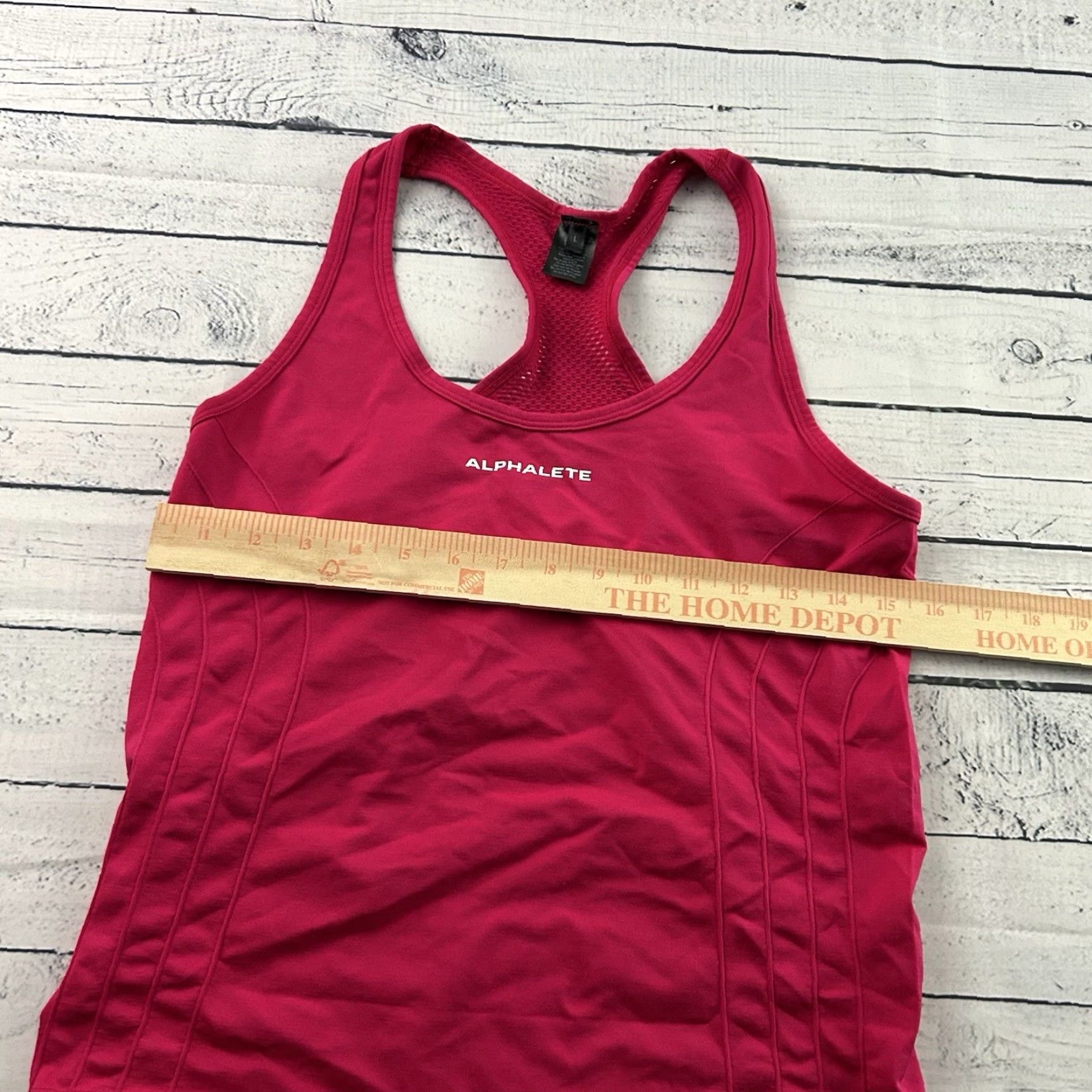 Vintage Alphalete Sleeveless Athletic Tank Top Women's L Hot Pink Tank Sleeveless Athletic Womens L Pink 90s? Size L / US 10 / IT 46 - 4 Thumbnail