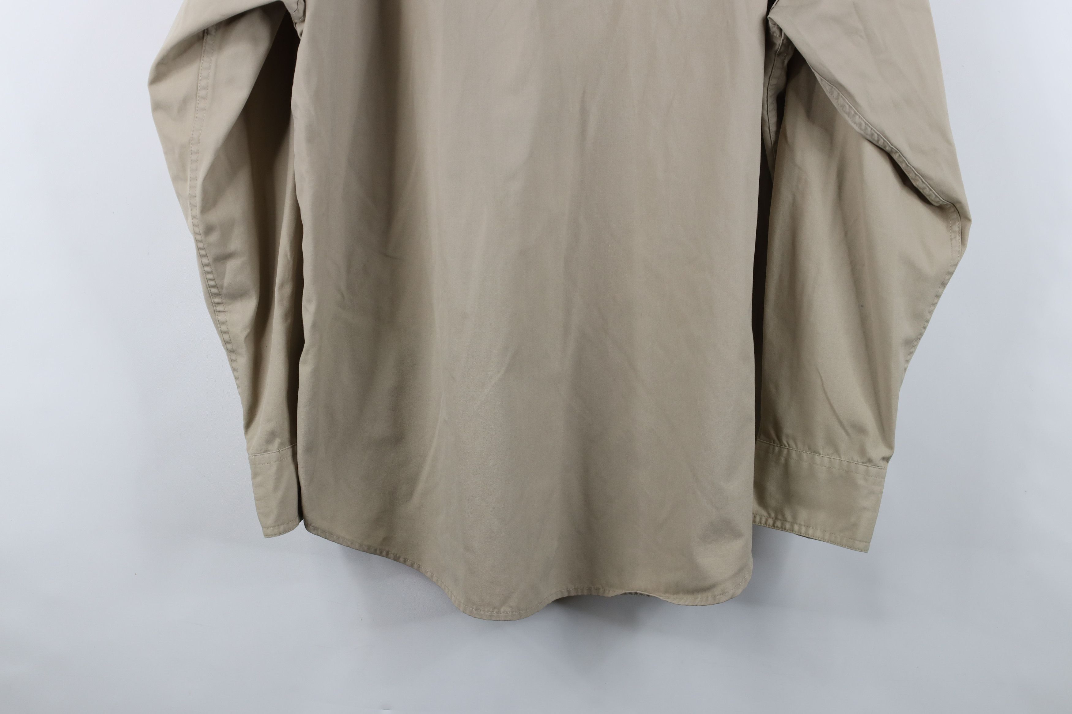 Cabelas Vintage 90s Cabelas Spell Out Safari Bush Button Shirt Size US L / EU 52-54 / 3 - 15 Thumbnail