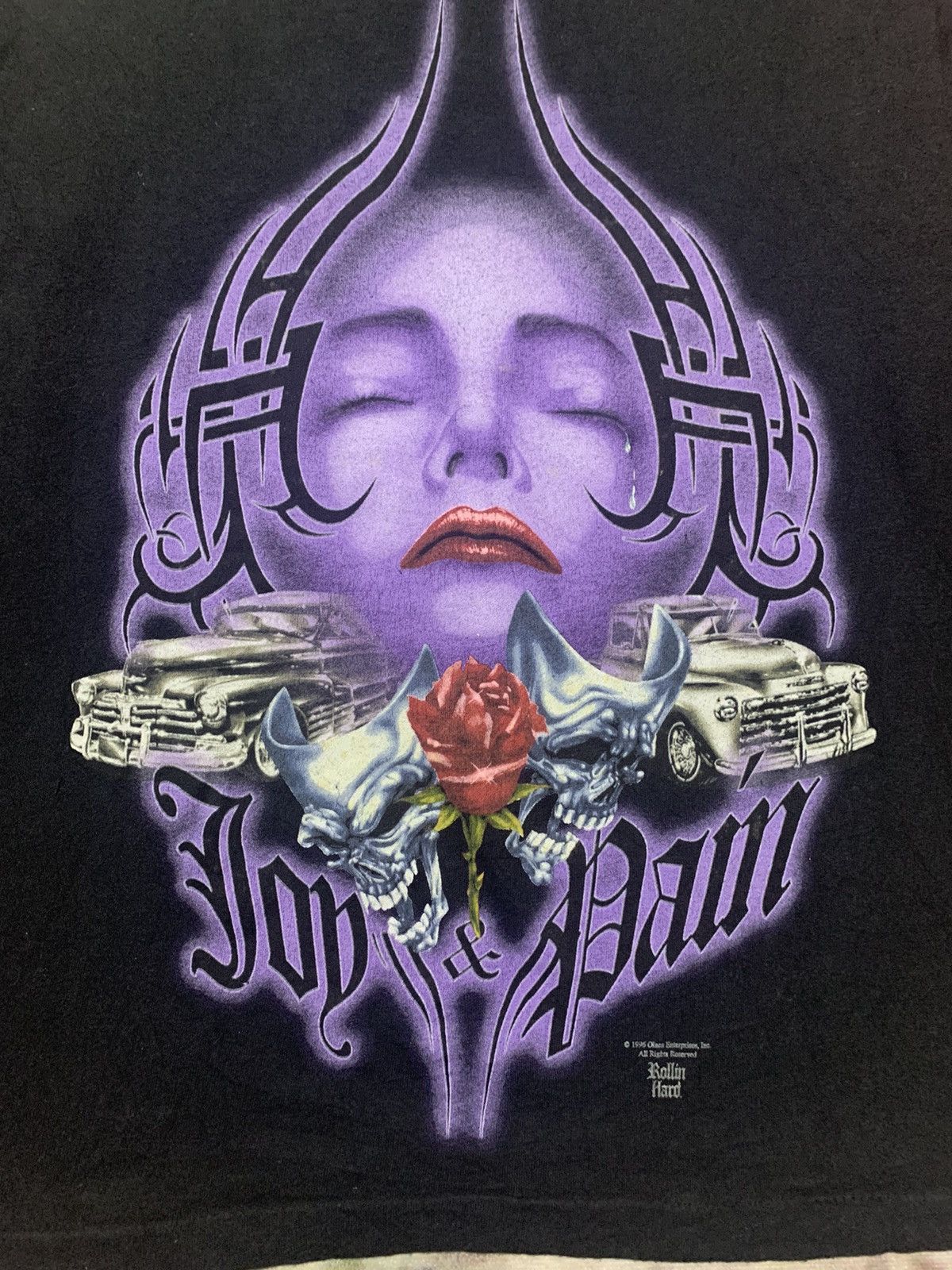 Rap Tees Vintage 96 Rollin Hard Joy and Pam Longsleeve Tees Size US M / EU 48-50 / 2 - 3 Thumbnail