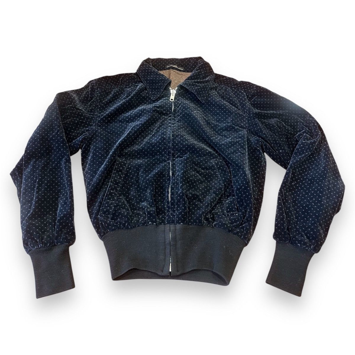 Japanese Brand × Vintage Vintage Japanese Brand JUN Velvet Bomber Jacket Size US M / EU 48-50 / 2 - 1 Thumbnail
