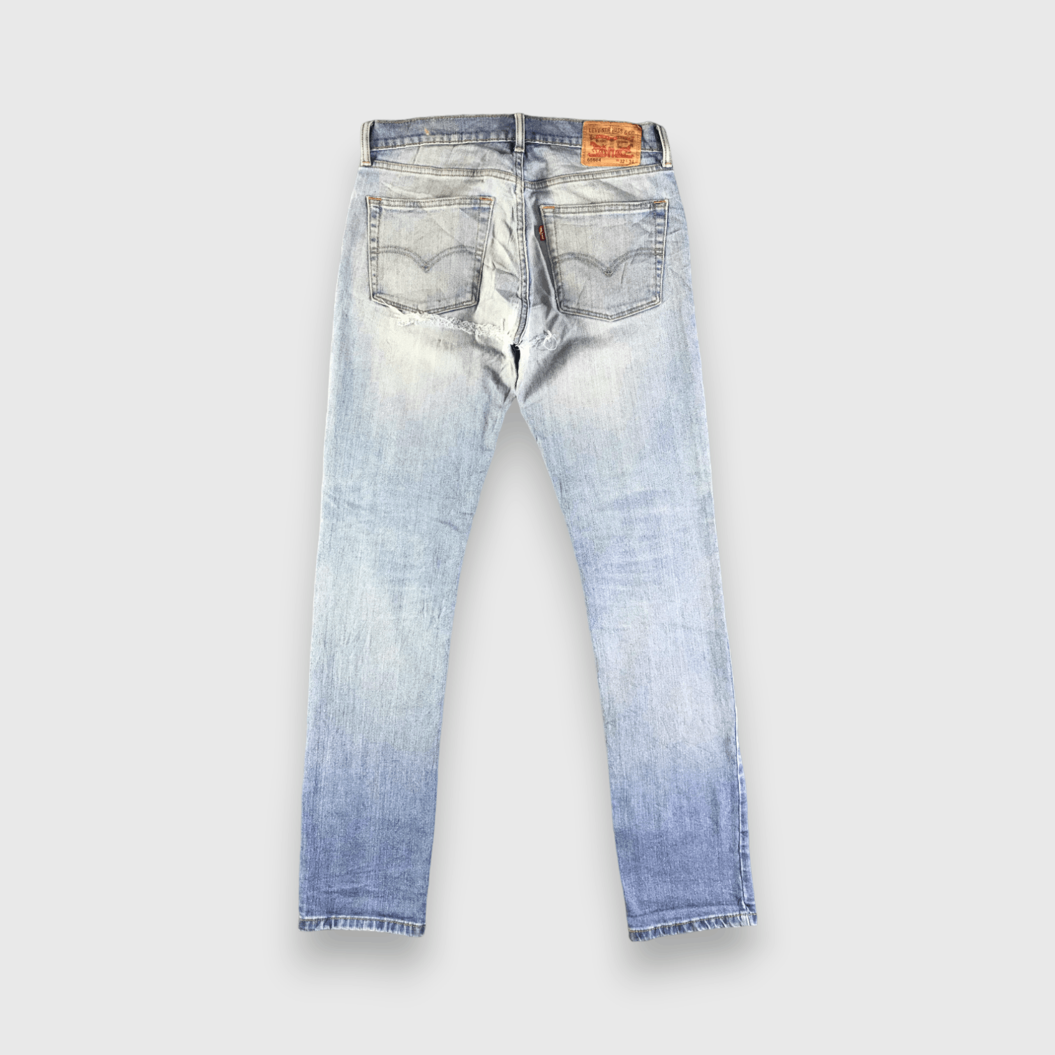 Levi's Vintage Light Wash Levis Jeans-J4518 Size US 32 / EU 48 - 2 Thumbnail