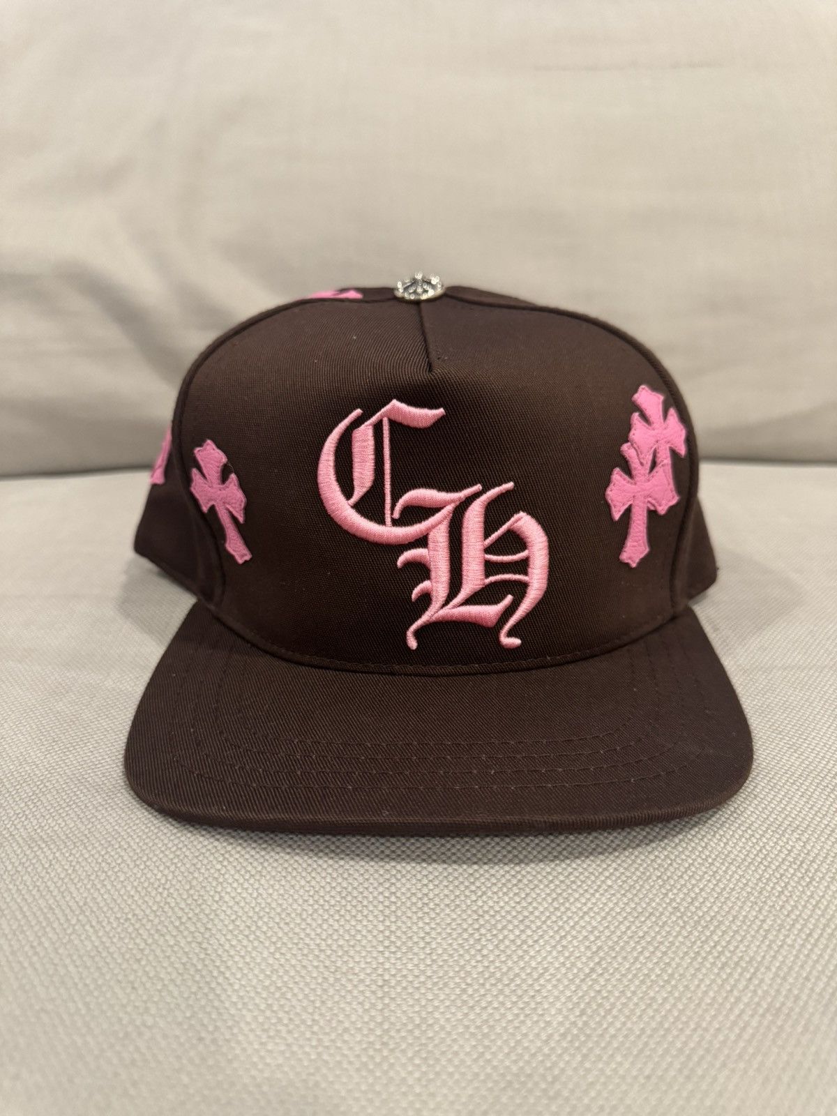 Chrome hearts cross patch baseball cap (cherry) main image 1