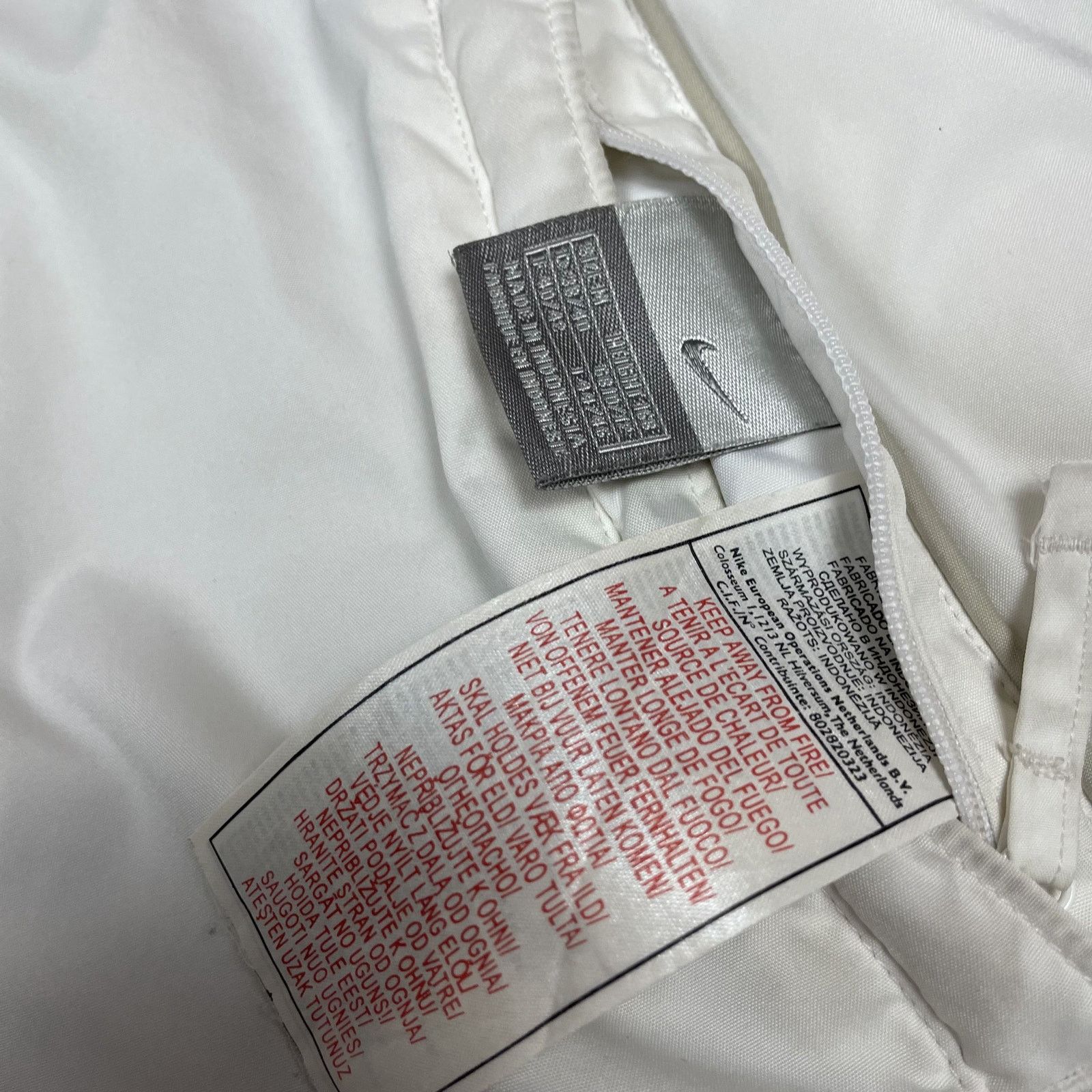 Nike × Vintage Nike Adults White Reversible Full Zip Hooded Jacket Medium Size US M / EU 48-50 / 2 - 12 Thumbnail