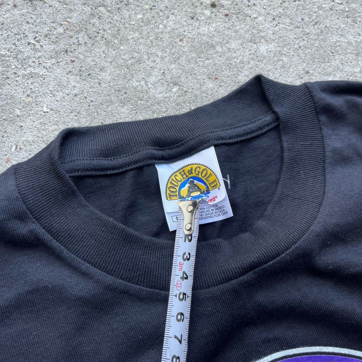 NBA × Vintage sacramento kings NBA touch of gold 90s vintage black tshirt Size US L / EU 52-54 / 3 - 4 Thumbnail