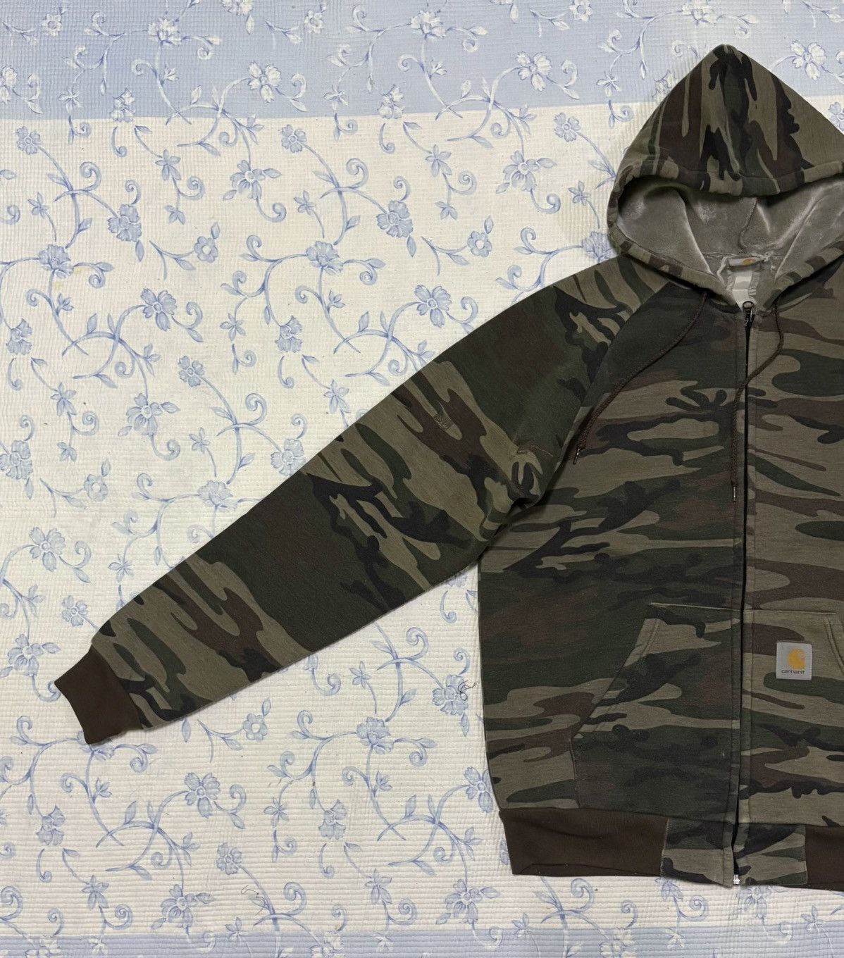 Carhartt Carhartt Camouflage Hoodie Sweater Size US L / EU 52-54 / 3 - 2 Thumbnail