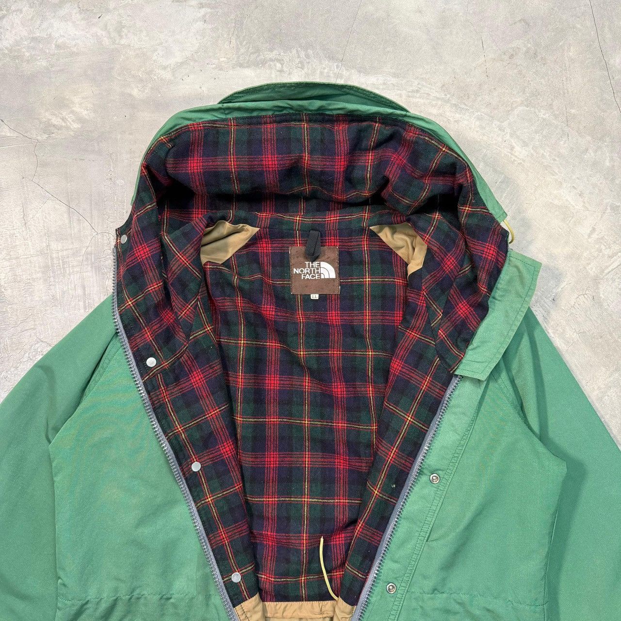 The North Face Vintage 90s THE NORTH FACE Parka Jacket Plaid Size US L / EU 52-54 / 3 - 5 Thumbnail