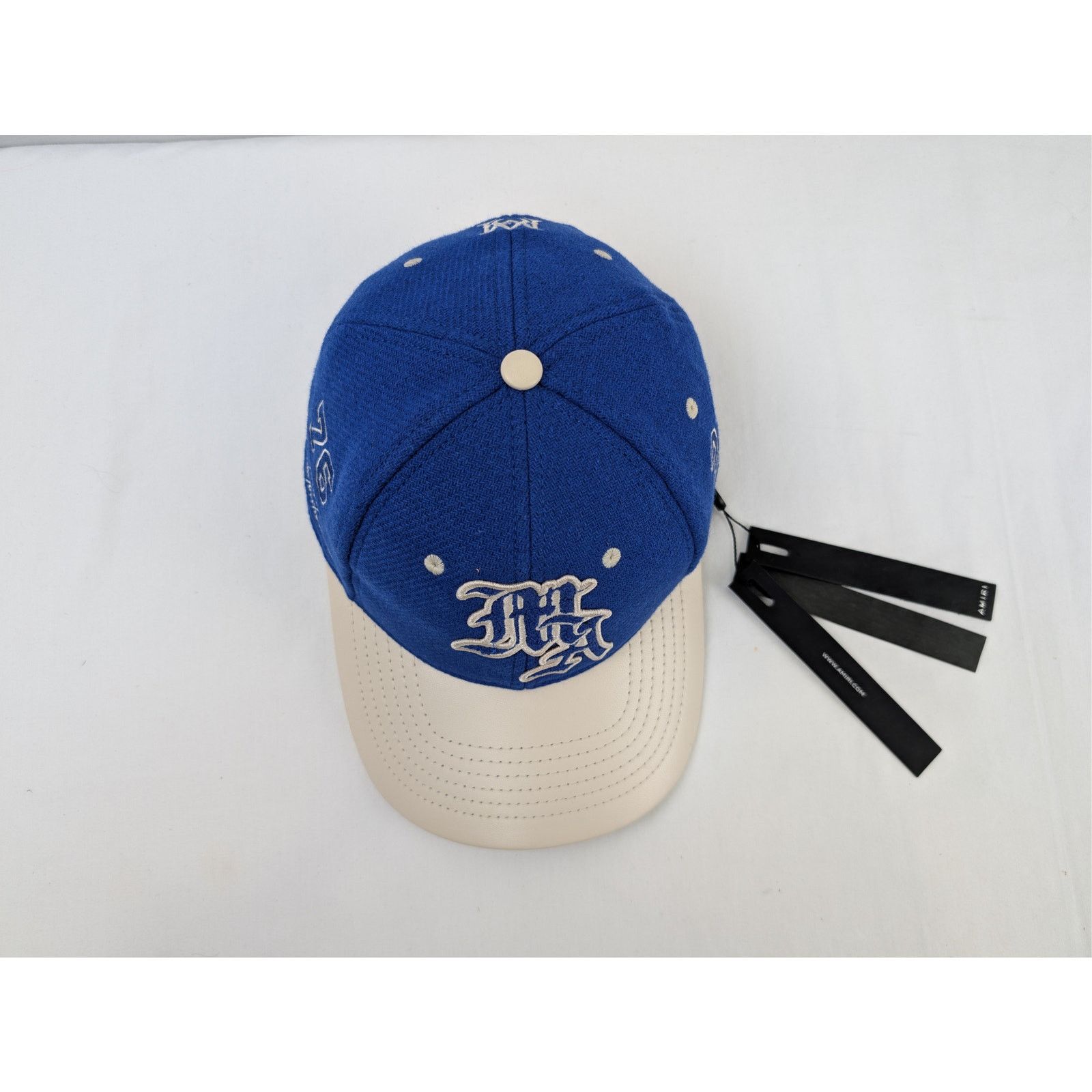 Amiri o1rshd1 Q:3/ Size: OS/ Dream Team Two-Tone Cap / Hat in Blue Size ONE SIZE - 3 Thumbnail