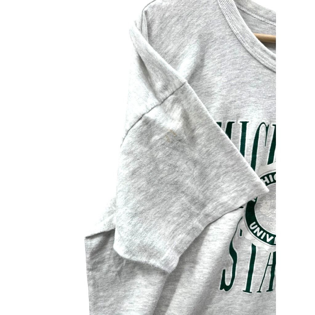 Champion × Vintage VTG 1990's Michigan State University Champion College Tee Size US XXL / EU 58 / 5 - 8 Thumbnail