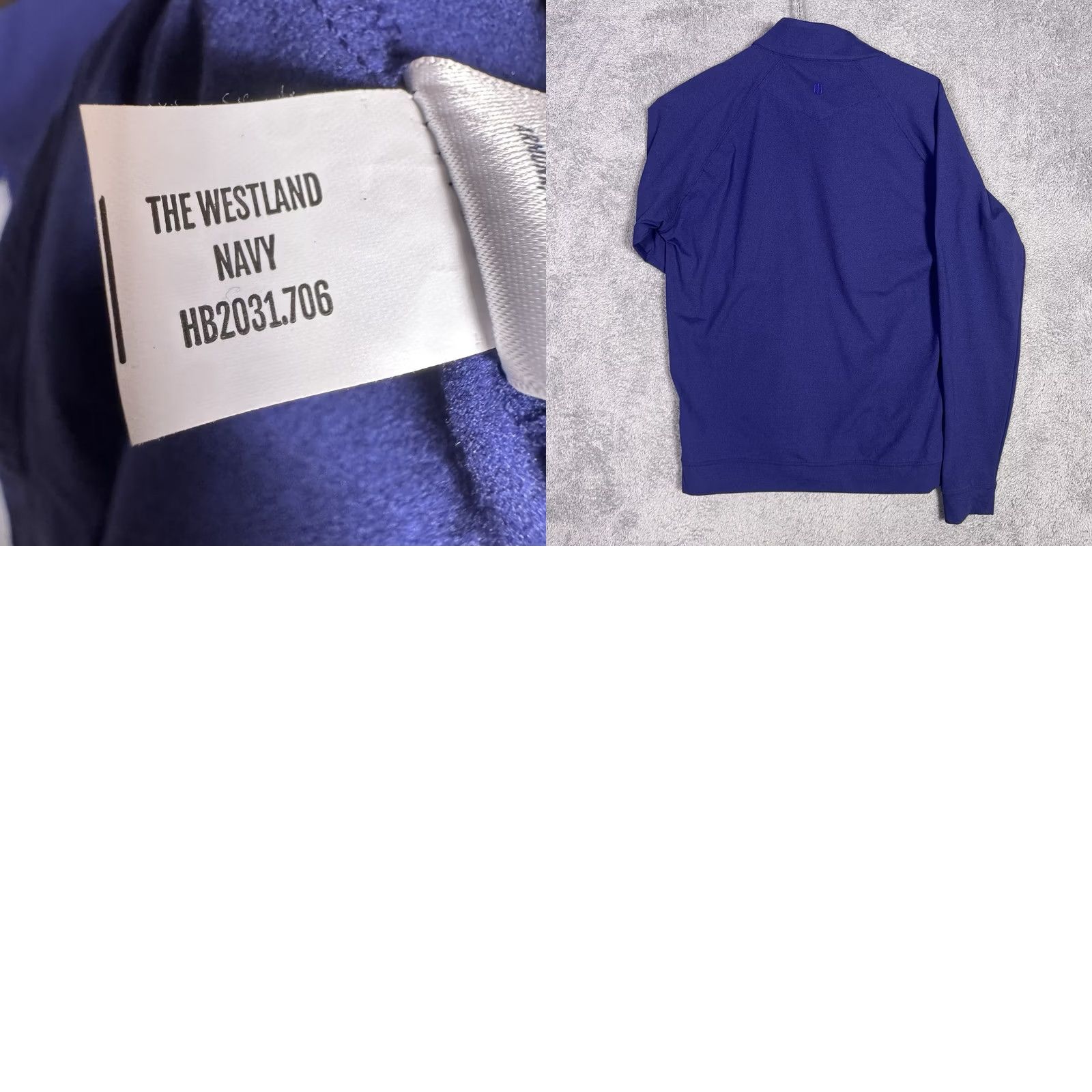 Vintage Holderness & Bourne Westland 1/4 Zip Men S Dry Luxe Performance Golf Pullover Nike Shirt? Size US S / EU 44-46 / 1 - 8 Thumbnail