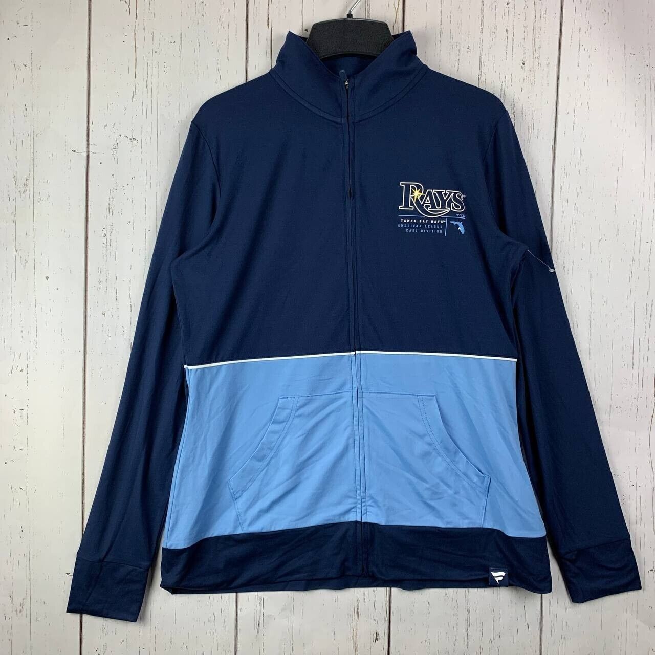 MLB Tampa Bay Rays MLB Medium Fanatics Full Zip Sweatshirt Blue Size US M / EU 48-50 / 2 - 1 Thumbnail