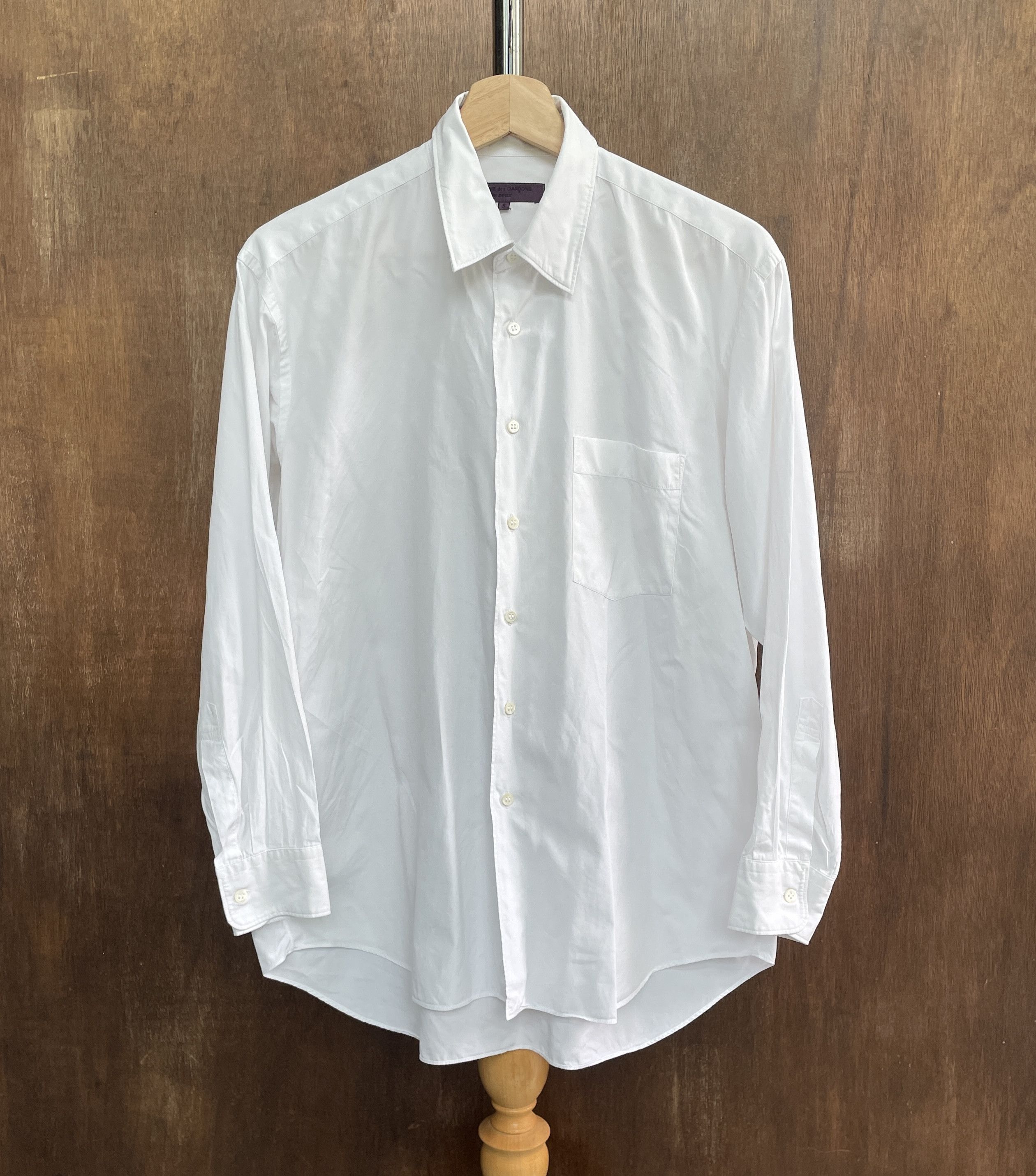 Comme des Garcons Homme Deux COMME des GARCONS HOMME DEUX Classic White Shirt Size US S / EU 44-46 / 1 - 1 Thumbnail