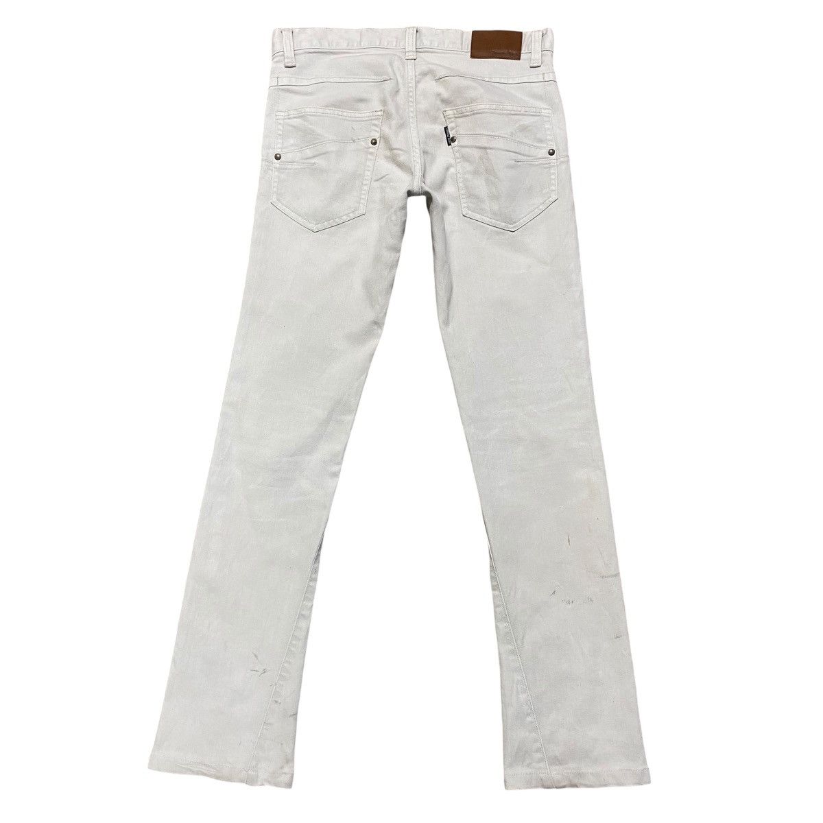 Tornado Mart White Denim Jeans