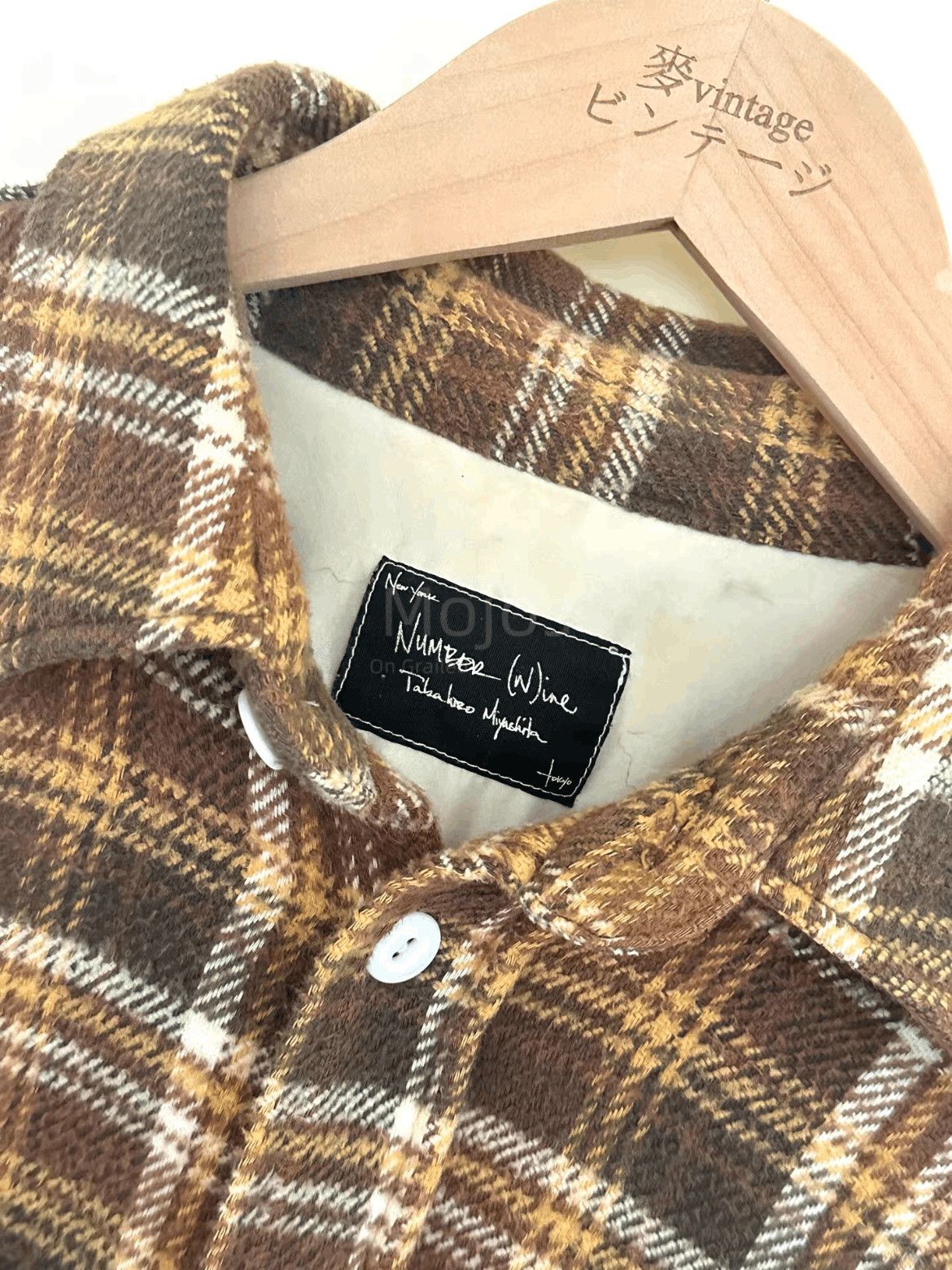 Number (N)ine Sz 2 Number Nine 05AW The High Street Plaid Shirt Jacket Size US M / EU 48-50 / 2 - 4 Thumbnail