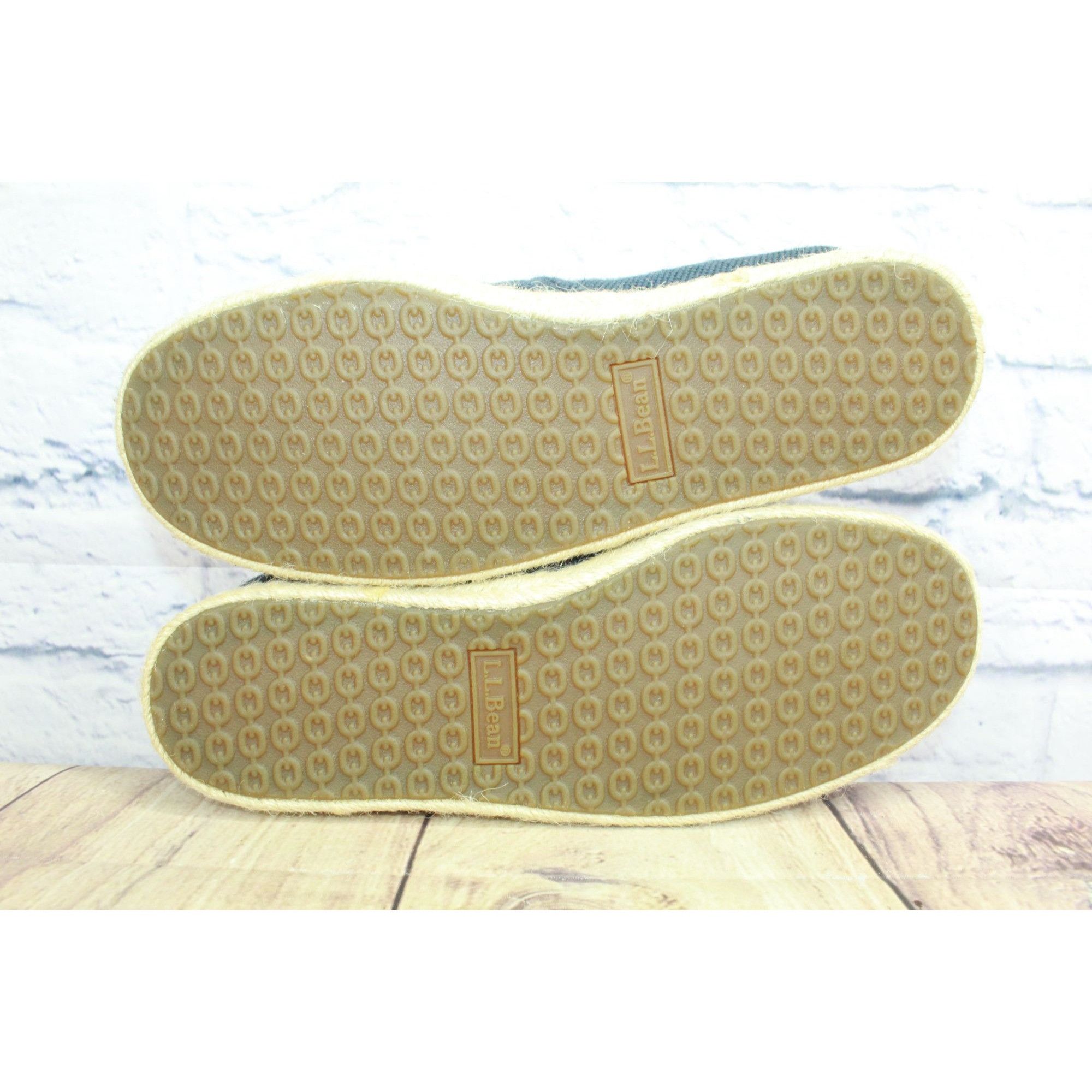 L.L. Bean LL Bean Women’s Blue Canvas Espadrille Flats Size 9 Size US 9 / IT 39 - 9 Thumbnail