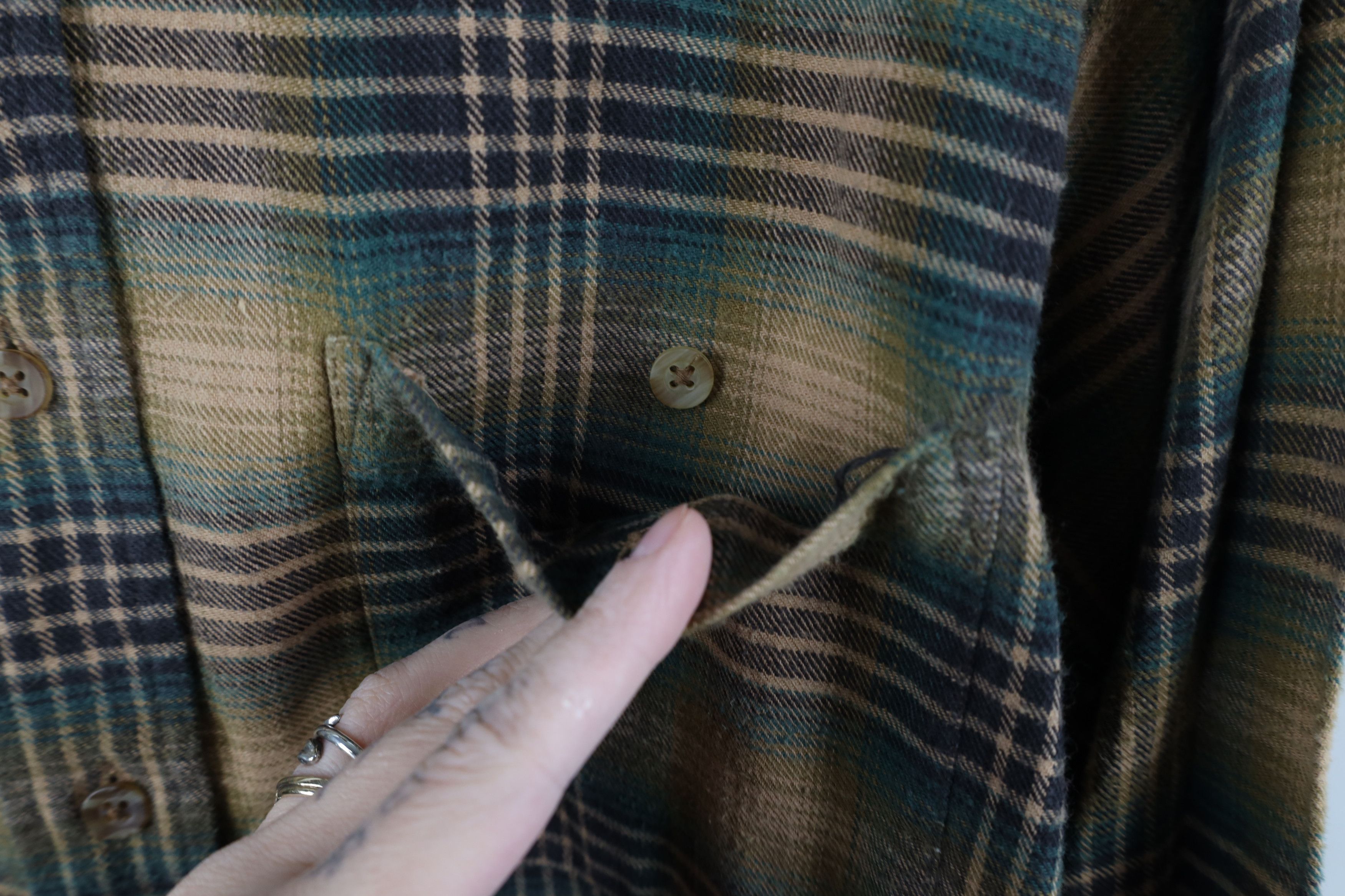 Vintage Vintage 90s Y2K Streetwear Collared Button Down Shirt Size US L / EU 52-54 / 3 - 6 Thumbnail