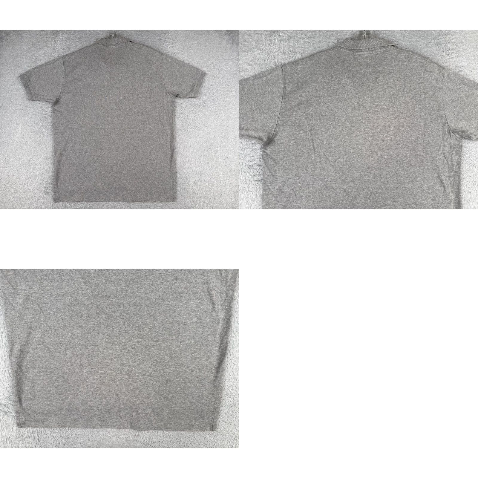 Ralph Lauren VINTAGE Ralph Lauren Polo Shirt Men L Gray 100% Cotton Jersey Short Sleeve Sports Casual Size US L / EU 52-54 / 3 - 9 Thumbnail